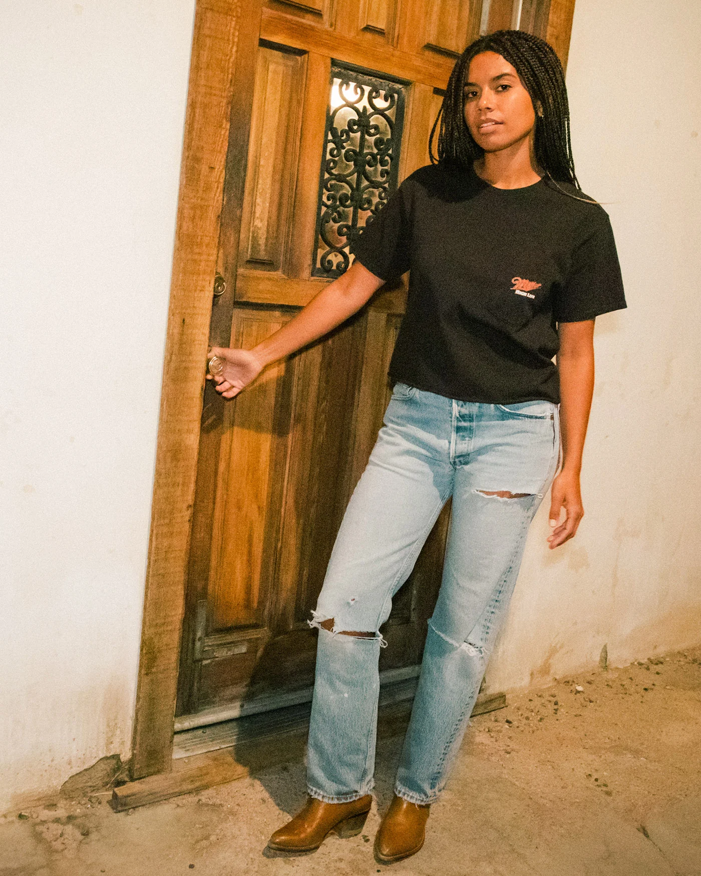 Women's Miller High Life Flea Market Crop - Image 3