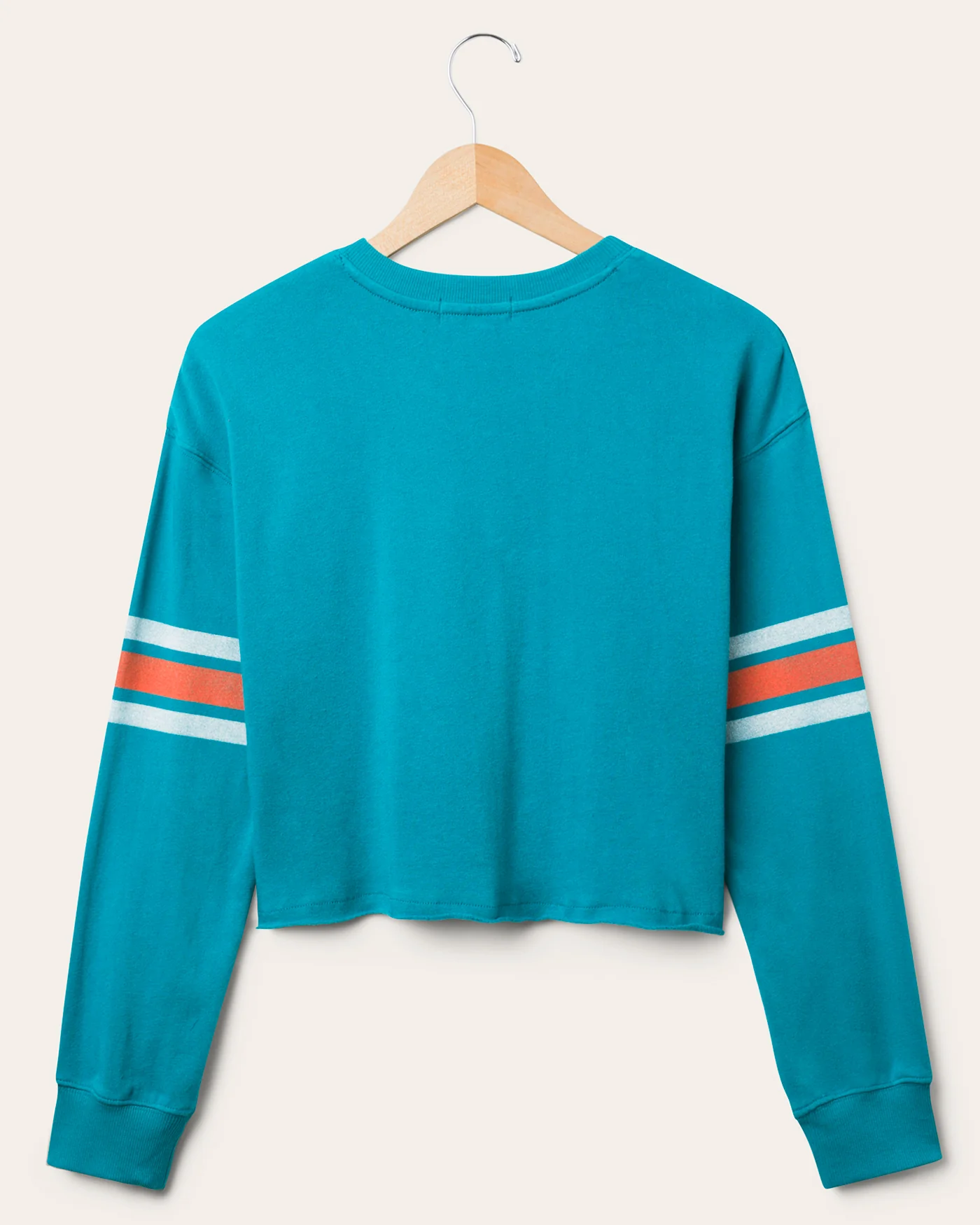 Women's Miami Dolphins Retro Crop Fleece - Image 4