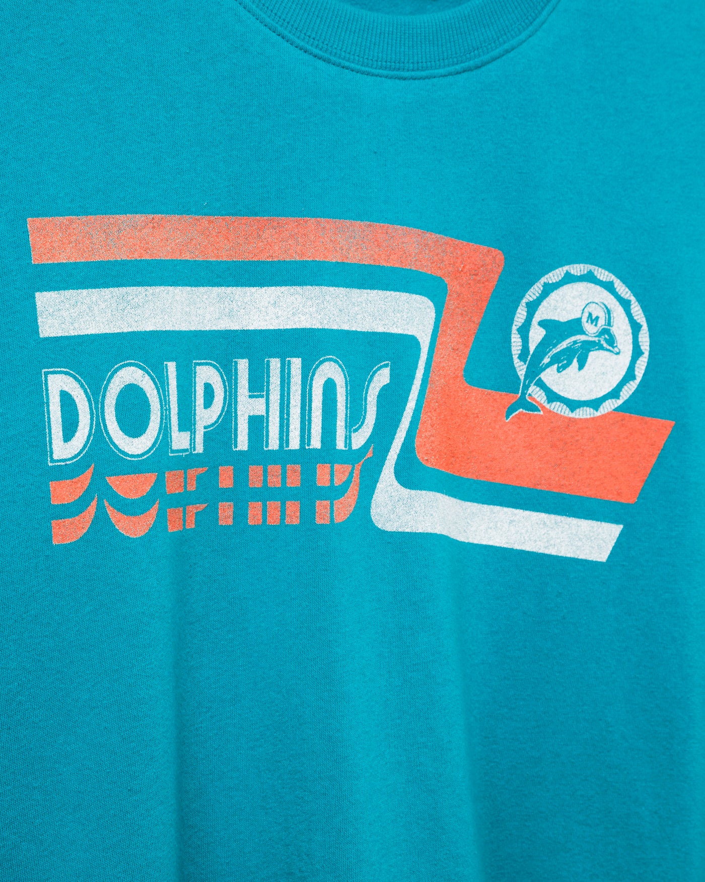 Women's Miami Dolphins Retro Crop Fleece - Image 5