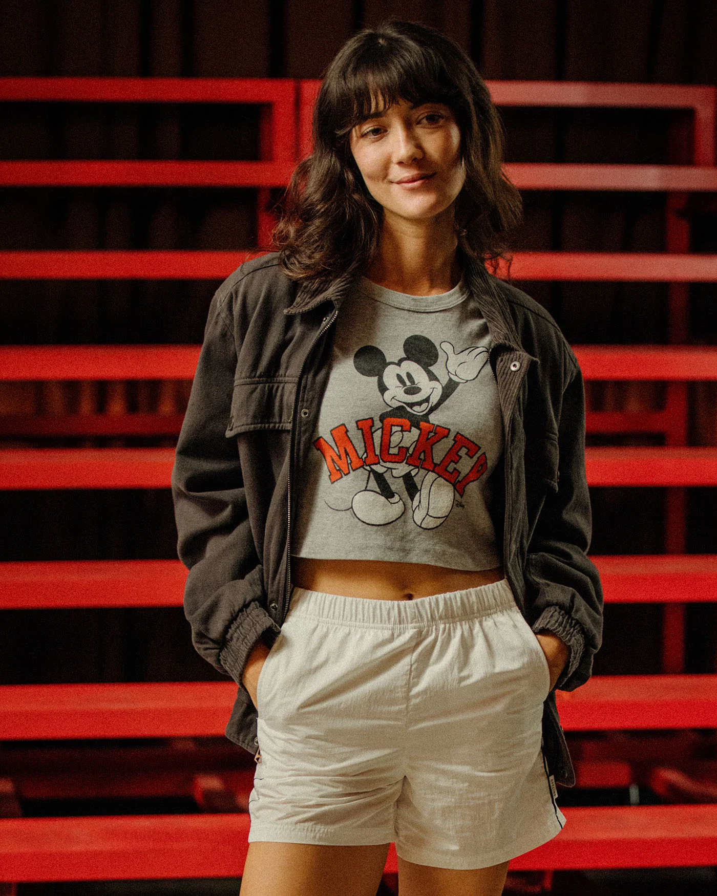 Women's Mickey Baby Tee - Image 3
