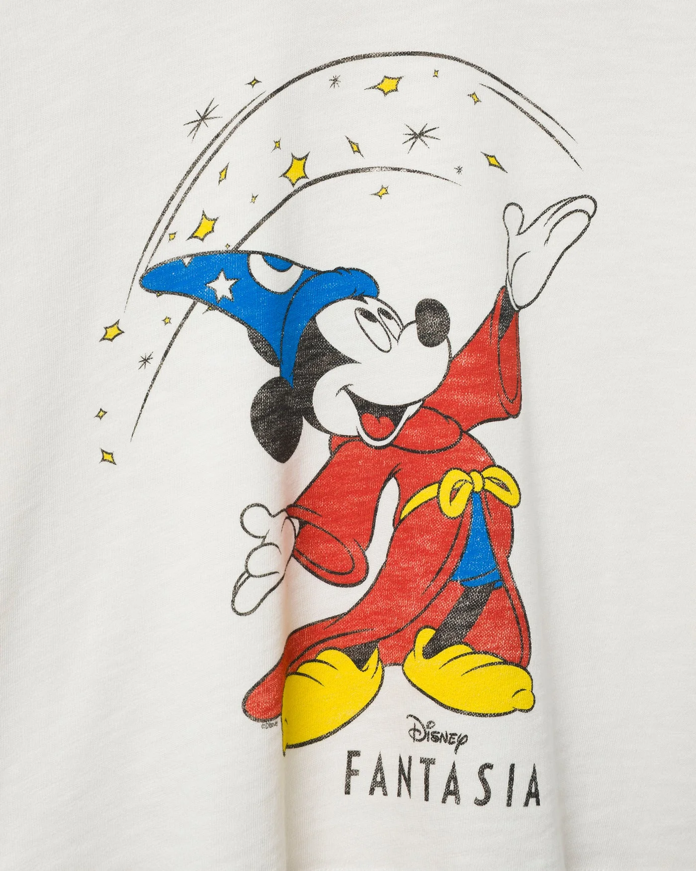 Women's Mickey Fantasia Mock Neck Crop Tee - Image 4