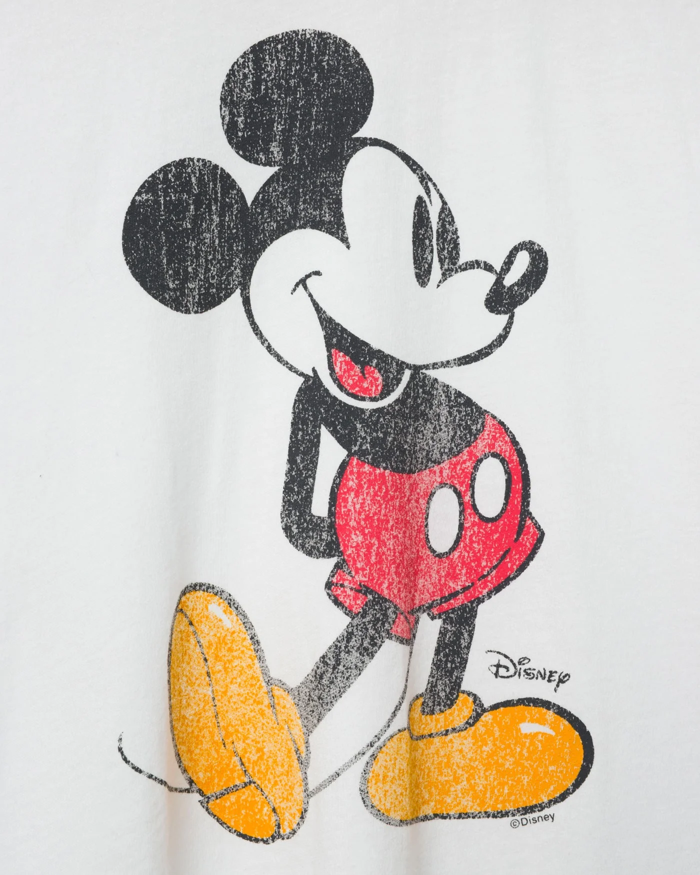 Women's Mickey Striped Crop Tee - Image 4