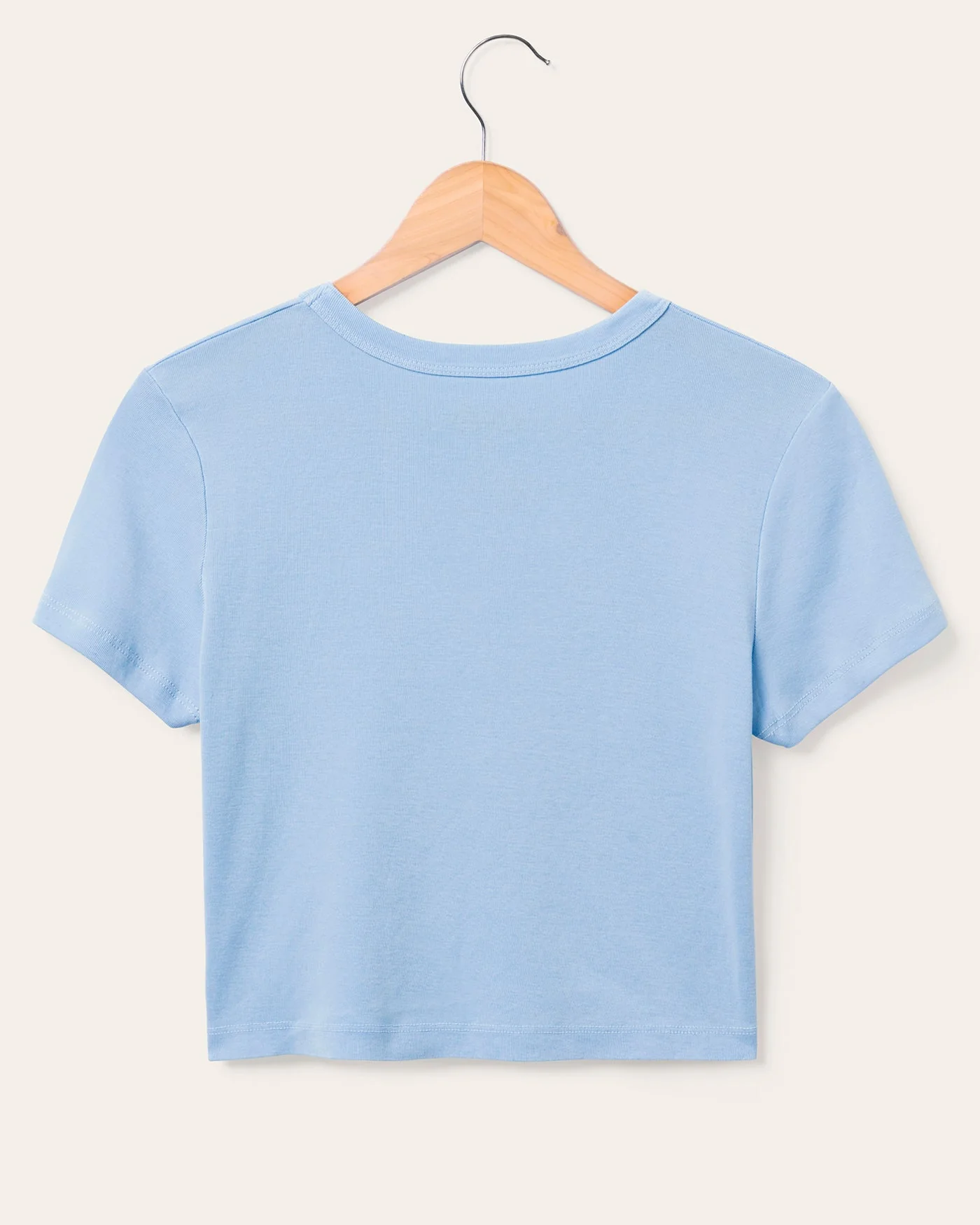 Women's Mickey Wave Baby Tee - Image 4