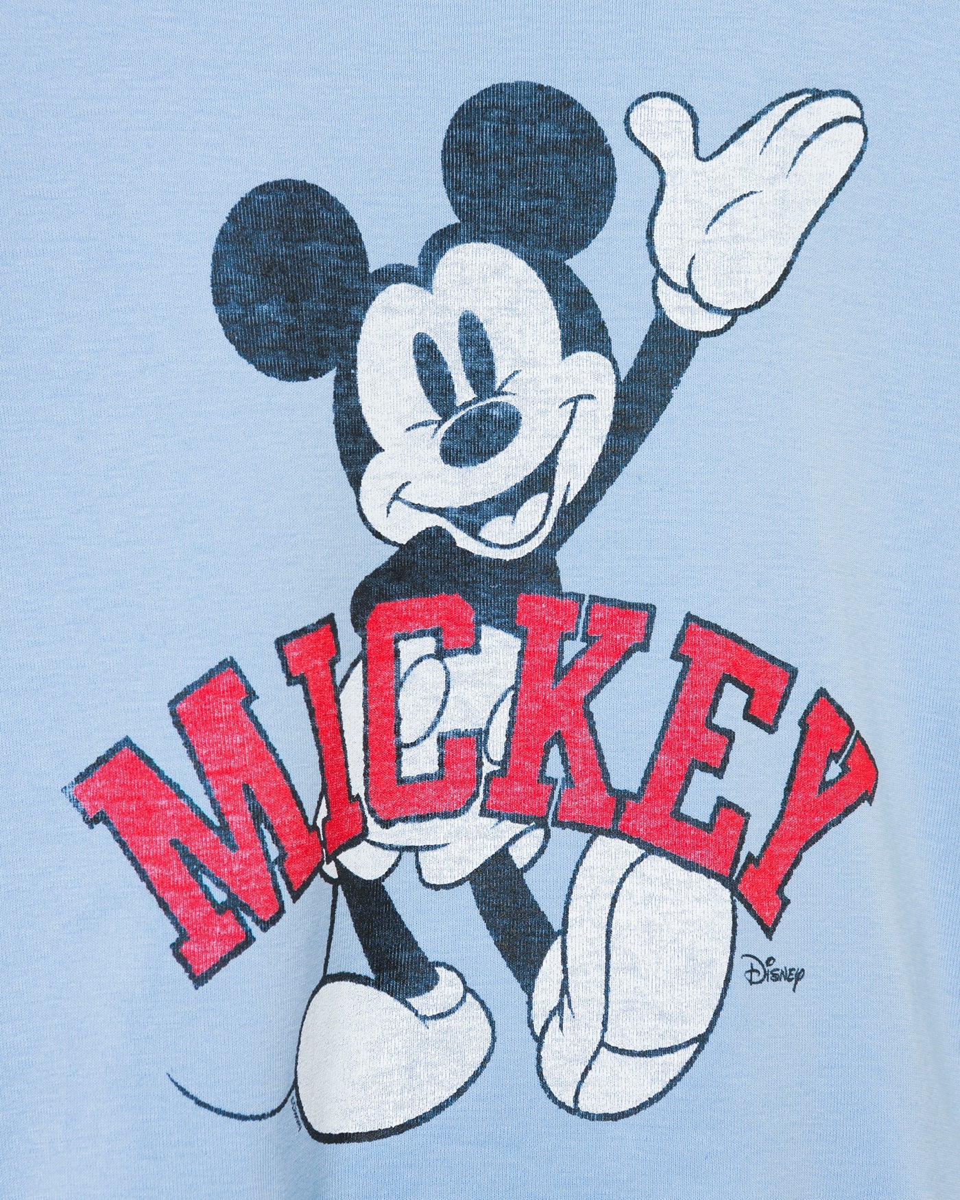Women's Mickey Wave Baby Tee - Image 5