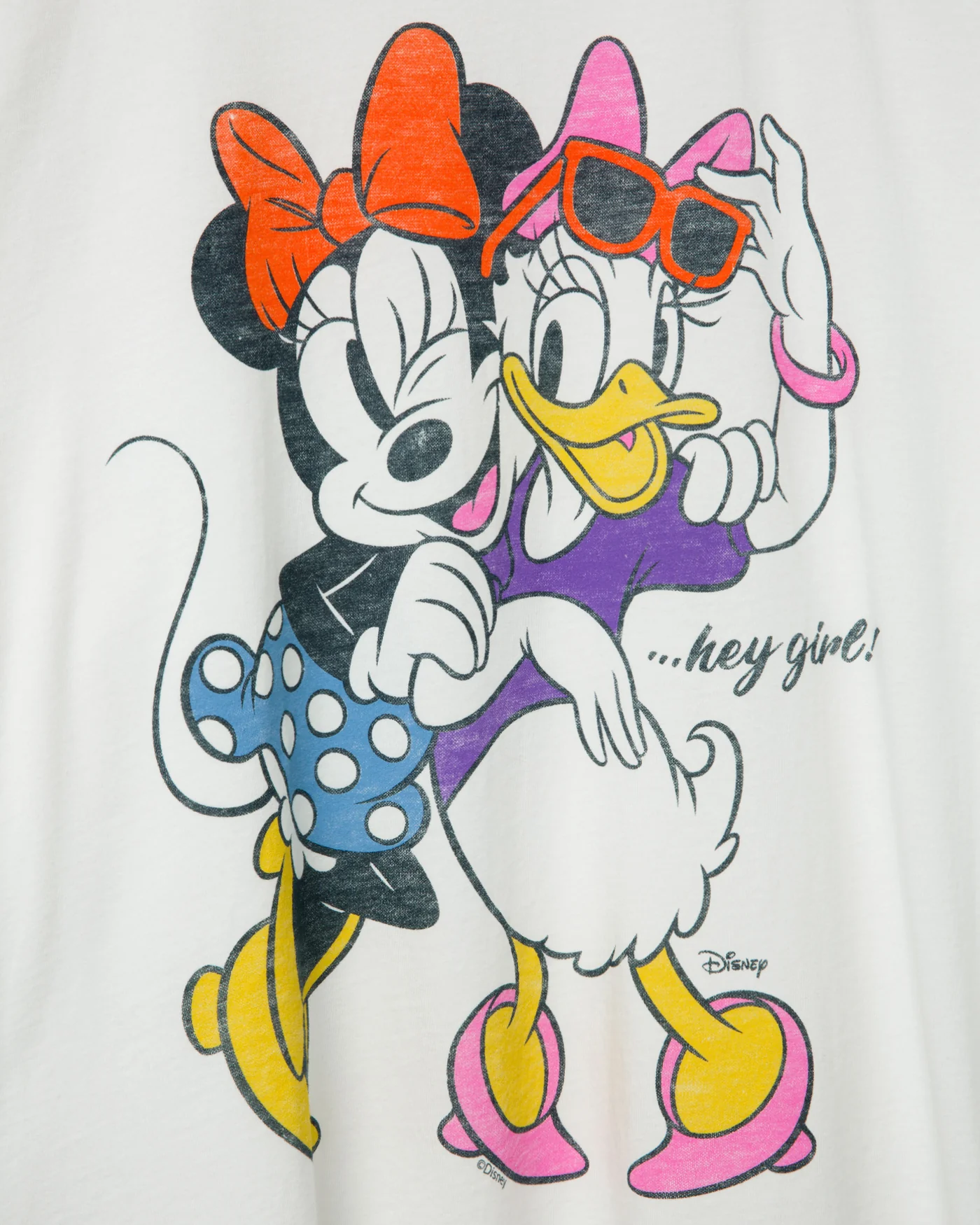 Women's Minnie and Daisy Hey Girl Oversized Tee - Image 4
