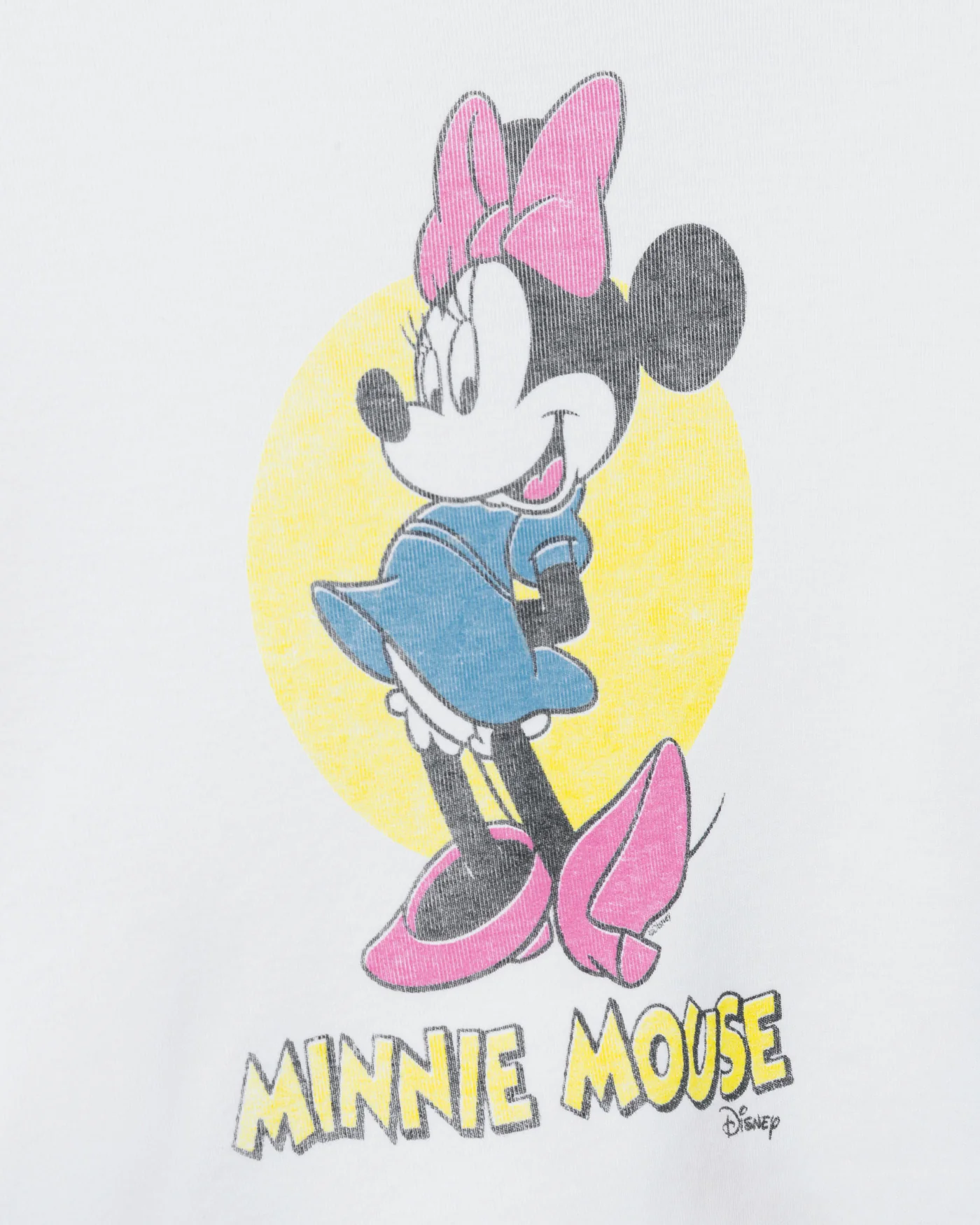 Women's Minnie Mouse Long Sleeve Baby Crop - Image 6
