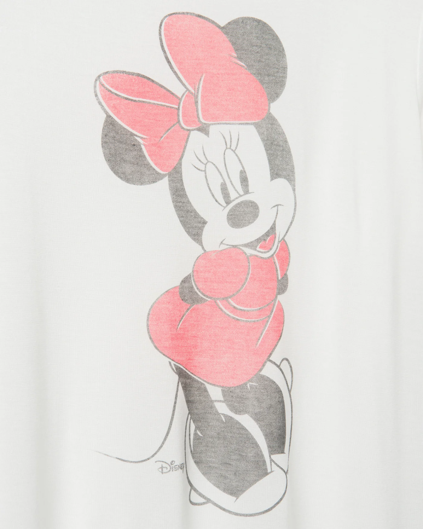 Women's Minnie Mouse Vintage Tissue Tee - Image 4