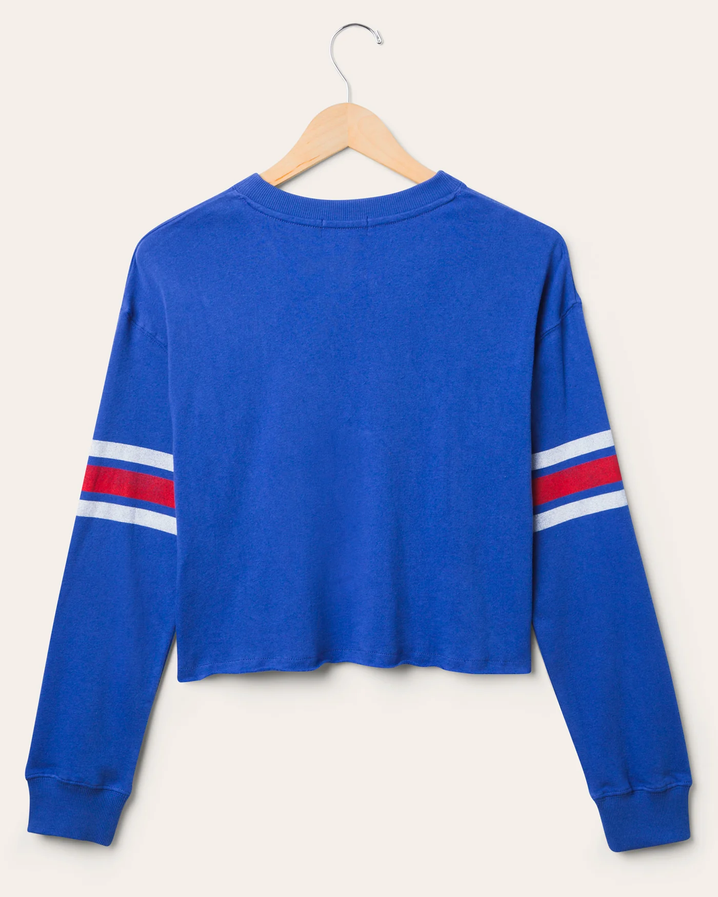 Women's New York Giants Retro Crop Fleece - Image 2