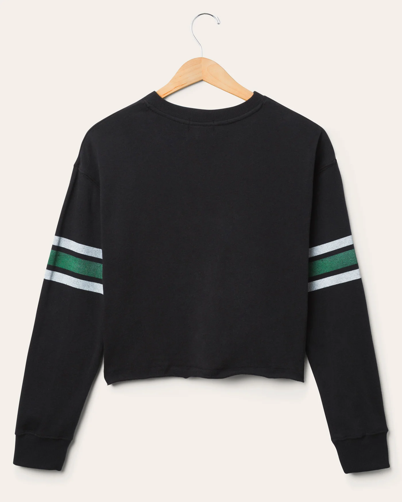 Women's New York Jets Retro Crop Fleece - Image 2