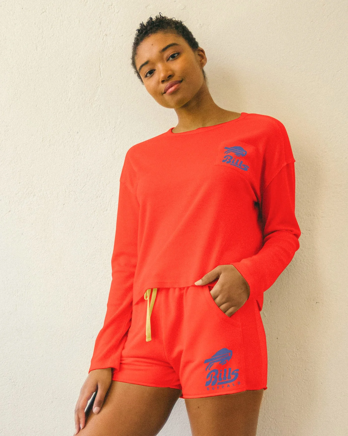 Women's NFL Buffalo Bills Long Sleeve Pocket Thermal - Image 2