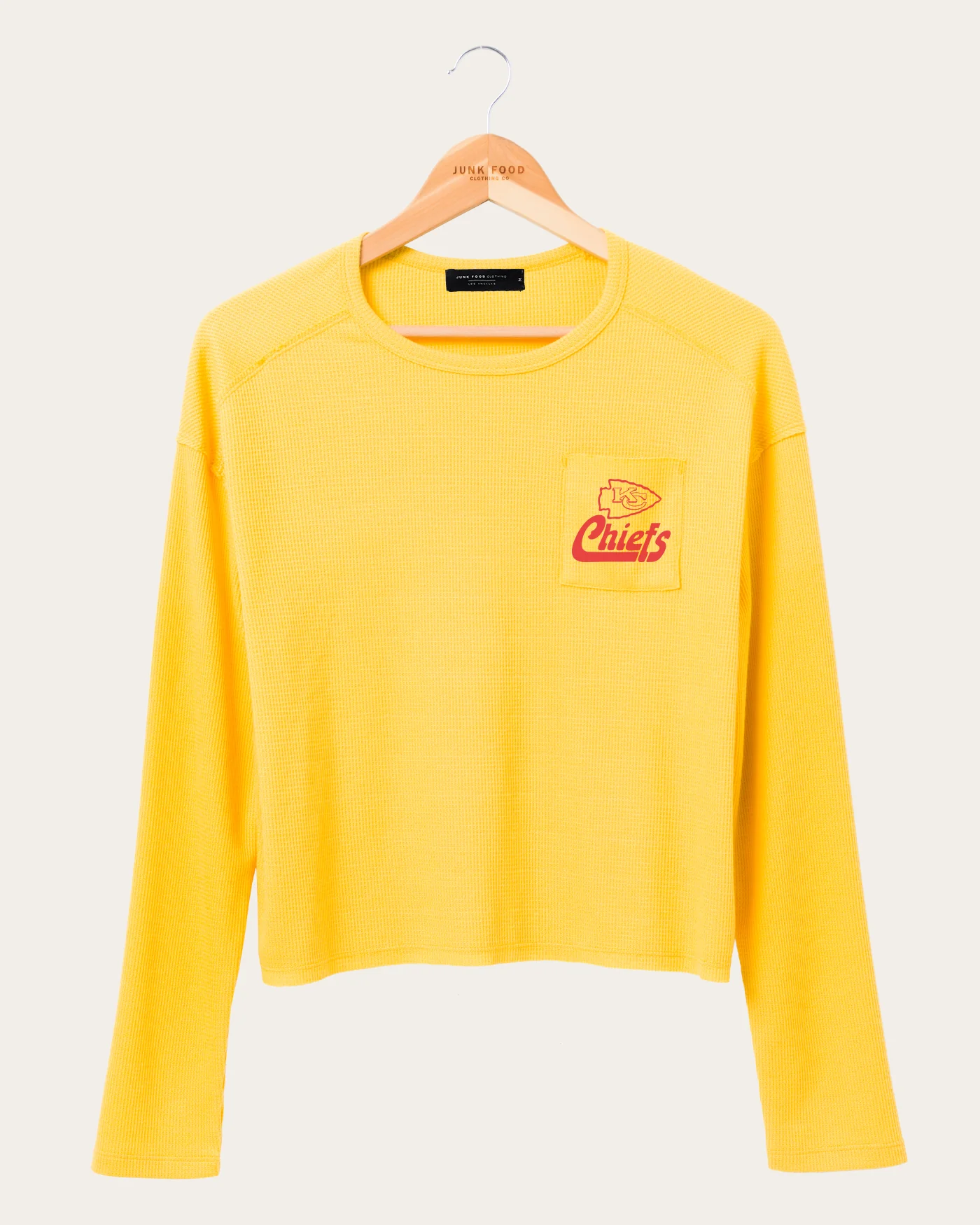 Women's NFL Kanas City Chiefs Long Sleeve Pocket Thermal