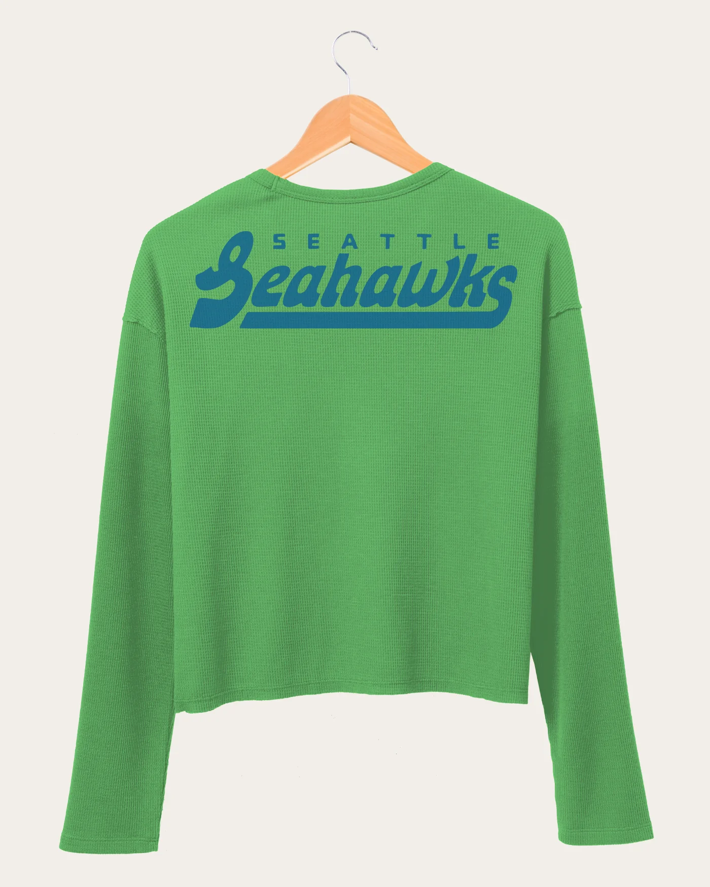 Women's NFL Seattle Seahawks Long Sleeve Pocket Thermal - Image 3