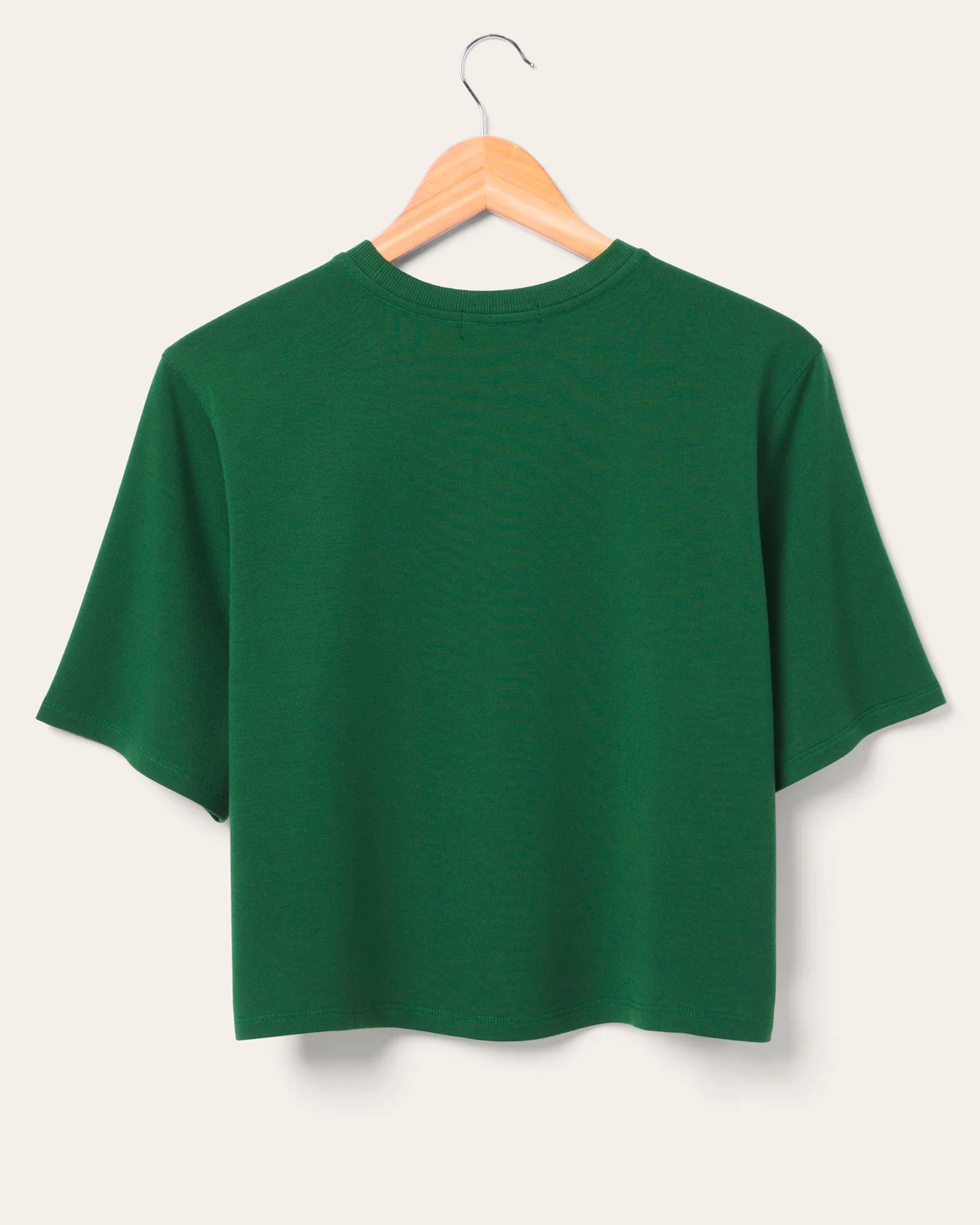 Women's Green Bay Packers Color Block Crop Tee - Image 4