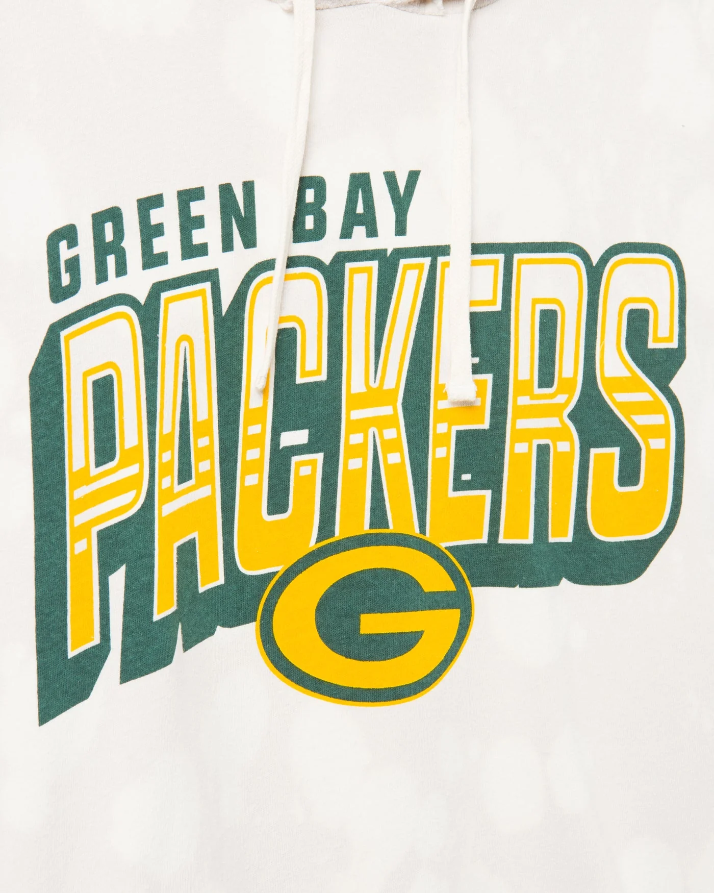 Womens Packers Touchdown Tie Dye Hoodie - Image 4
