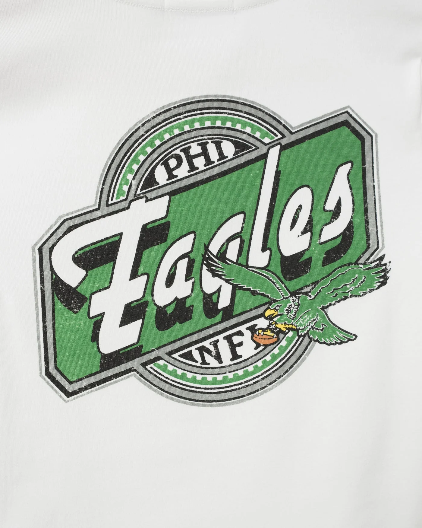 Women's Philadelphia Eagles Cheers Baby Tee - Image 3