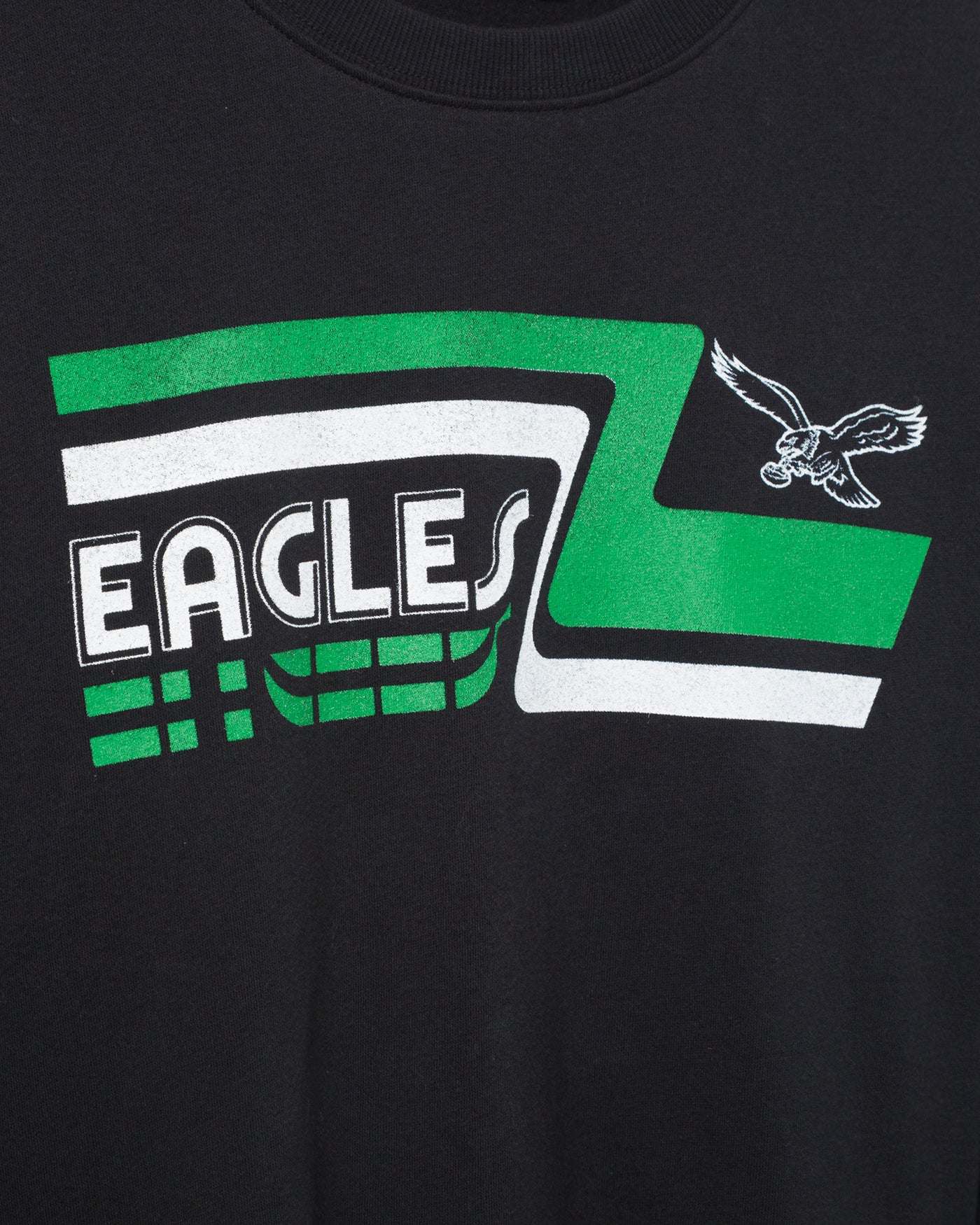 Women's Philadelphia Eagles Retro Crop Fleece - Image 3