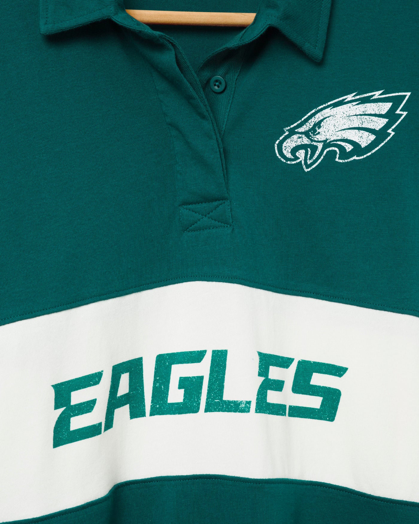 Women's Philadelphia Eagles Rugby Long Sleeve - Image 3