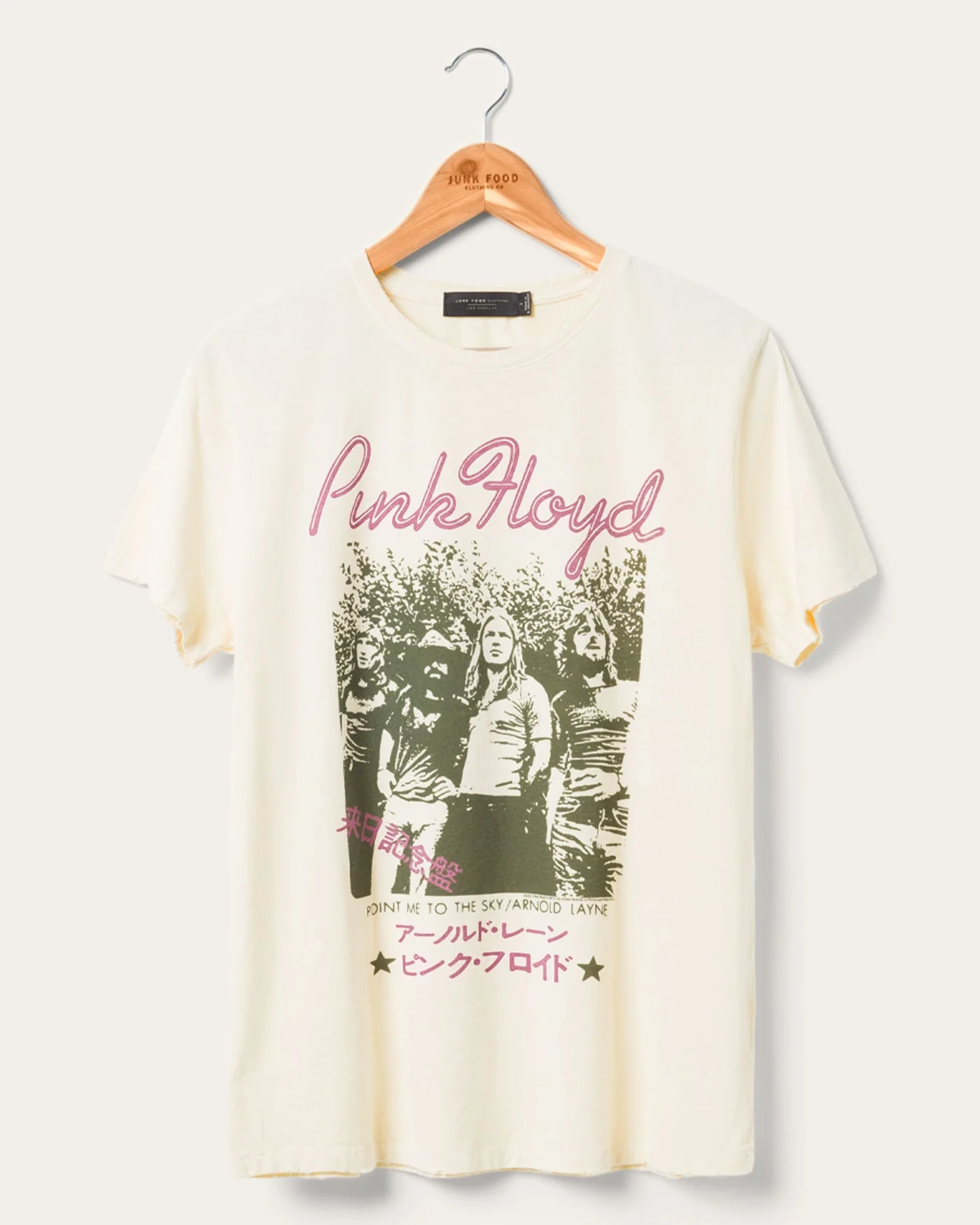 Women's Pink Floyd Point Me To The Sky Vintage Tee