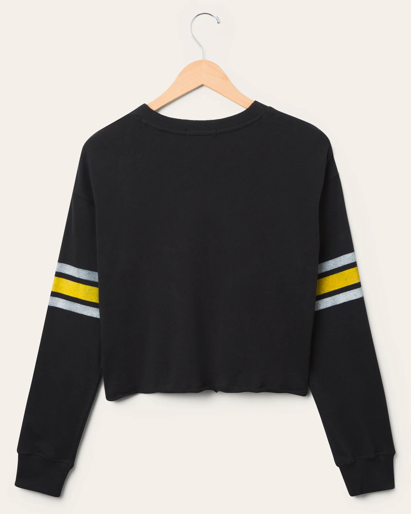 Women's Pittsburgh Steelers Retro Crop Fleece - Image 2