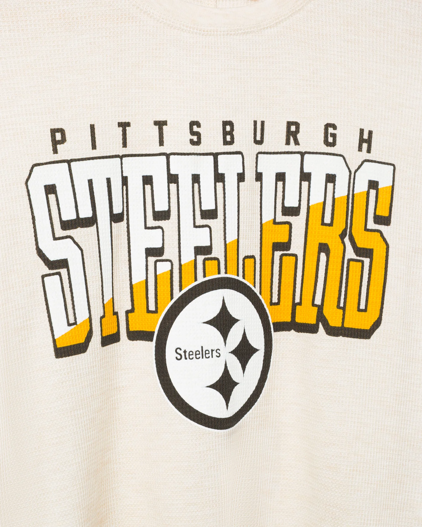 Women's Pittsburgh Steelers Slant Crop Thermal - Image 5