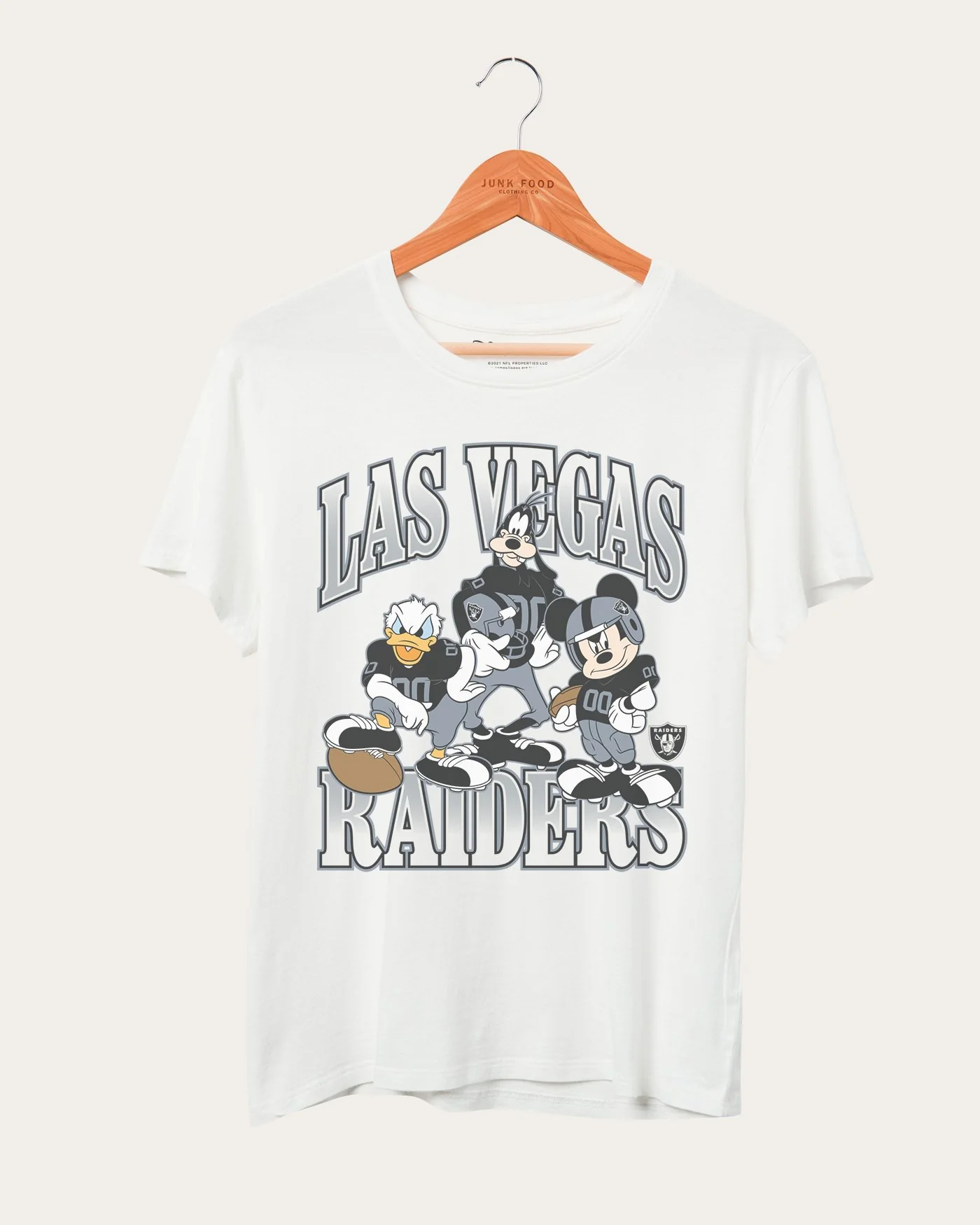 Women's Raiders Disney Huddle Up Tee