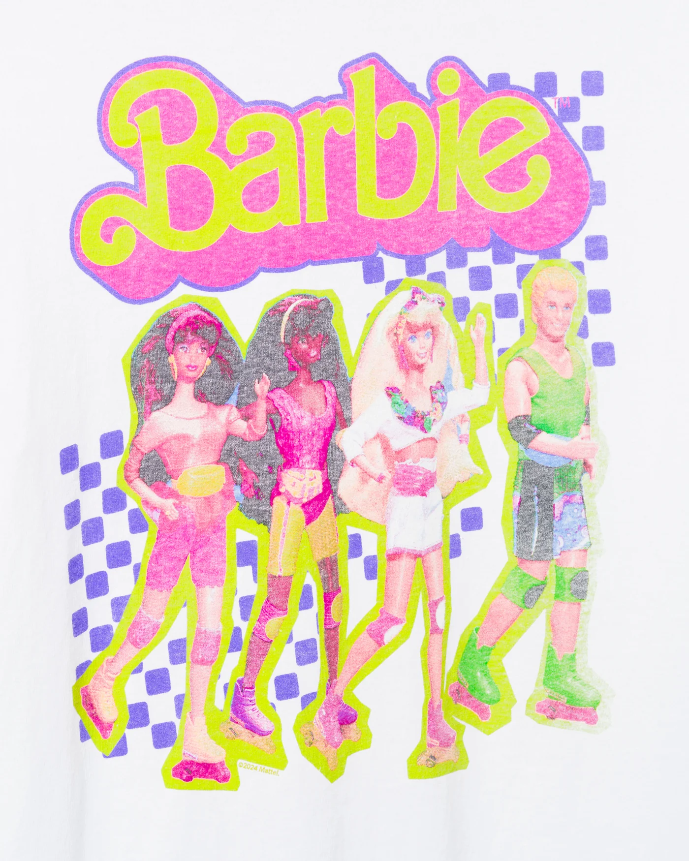 Women's Rollerblading Friends Barbie Flea Market Tee - Image 5