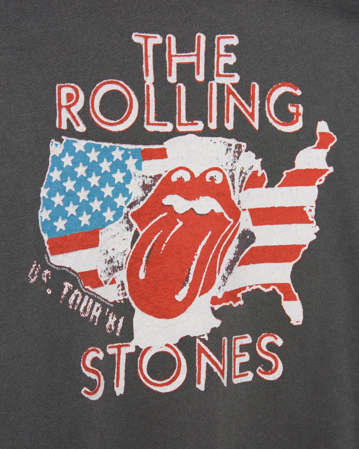 Women's The Rolling Stones 1981 US Tour Vintage Tee - Image 5