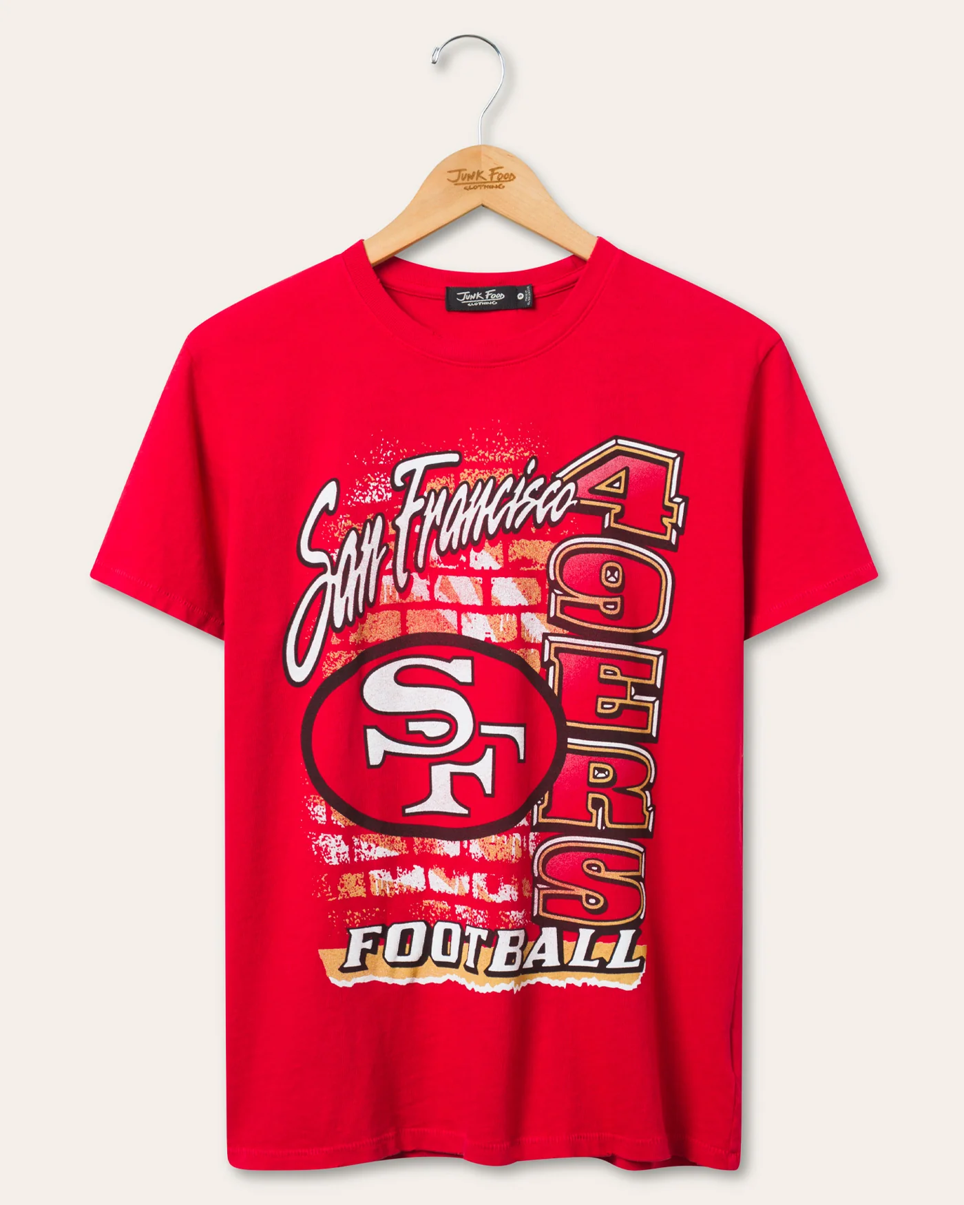 Women's San Francisco 49ers Brick Vintage Tee