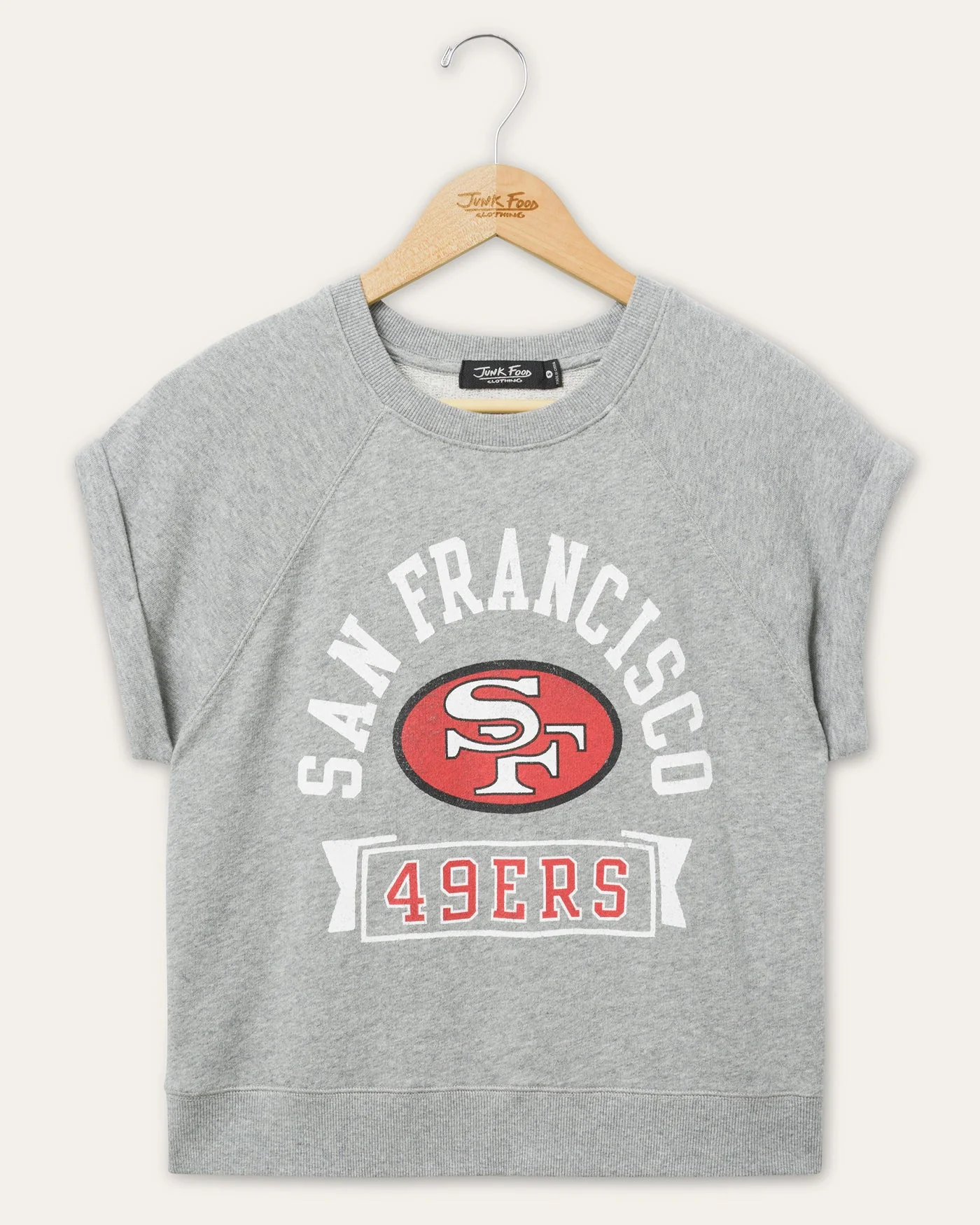 Women's San Francisco 49ers Raglan Fleece Tank