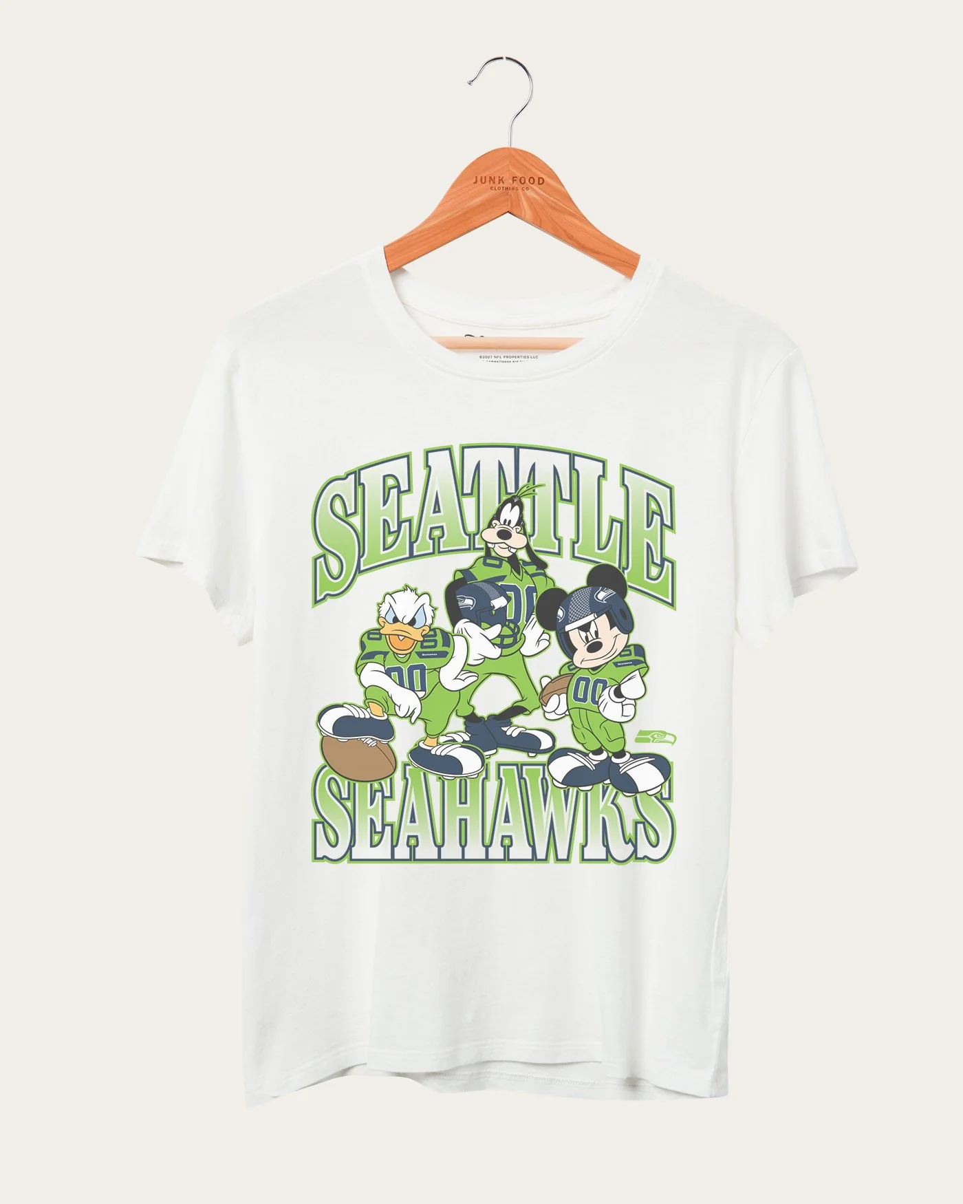 Women's Seahawks Disney Huddle Up Tee