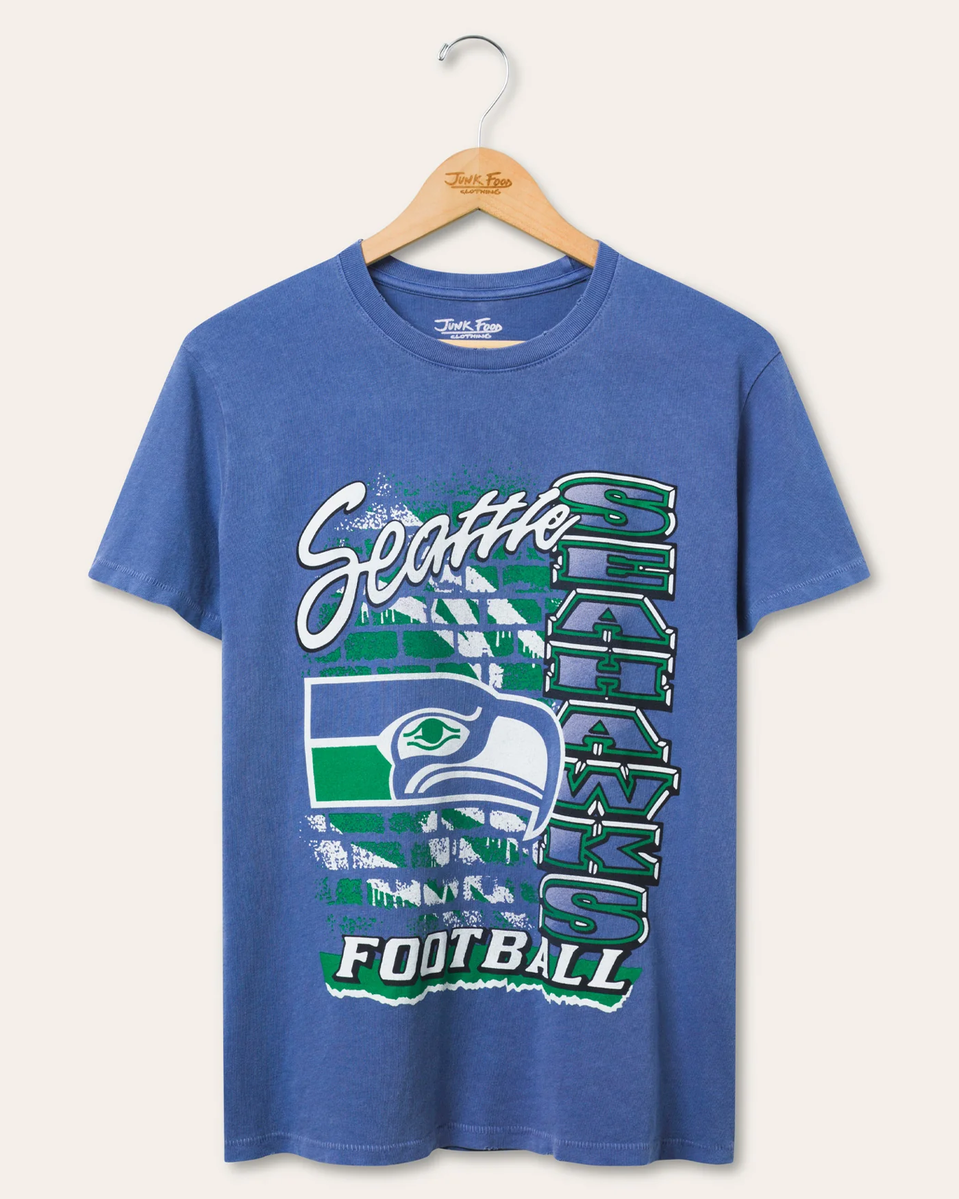 Women's Seattle Seahawks Brick Vintage Tee