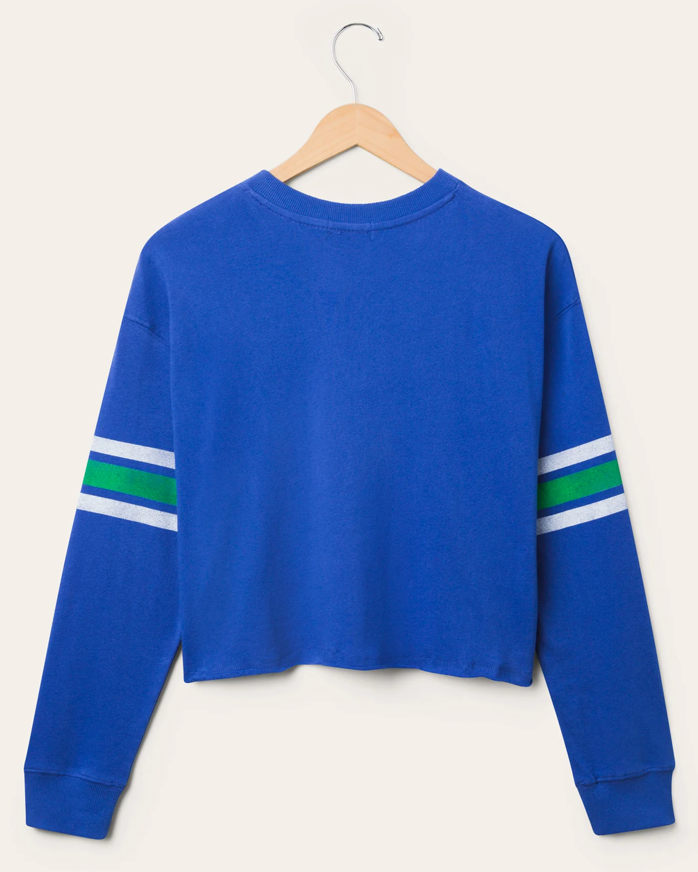 Women's Seattle Seahawks Retro Crop Fleece - Image 3