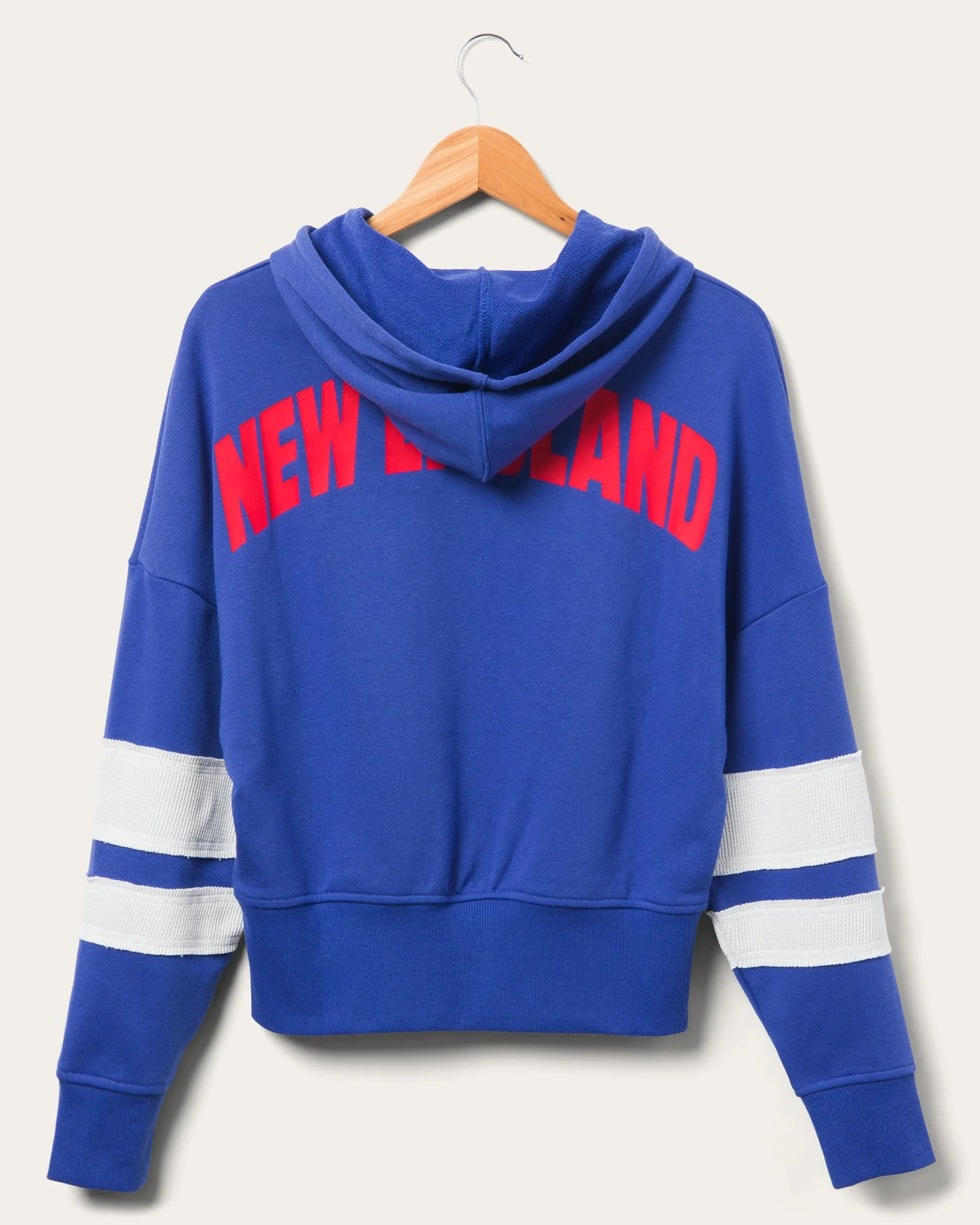 Women's NFL New England Patriots Sideline Striped Fleece - Image 3