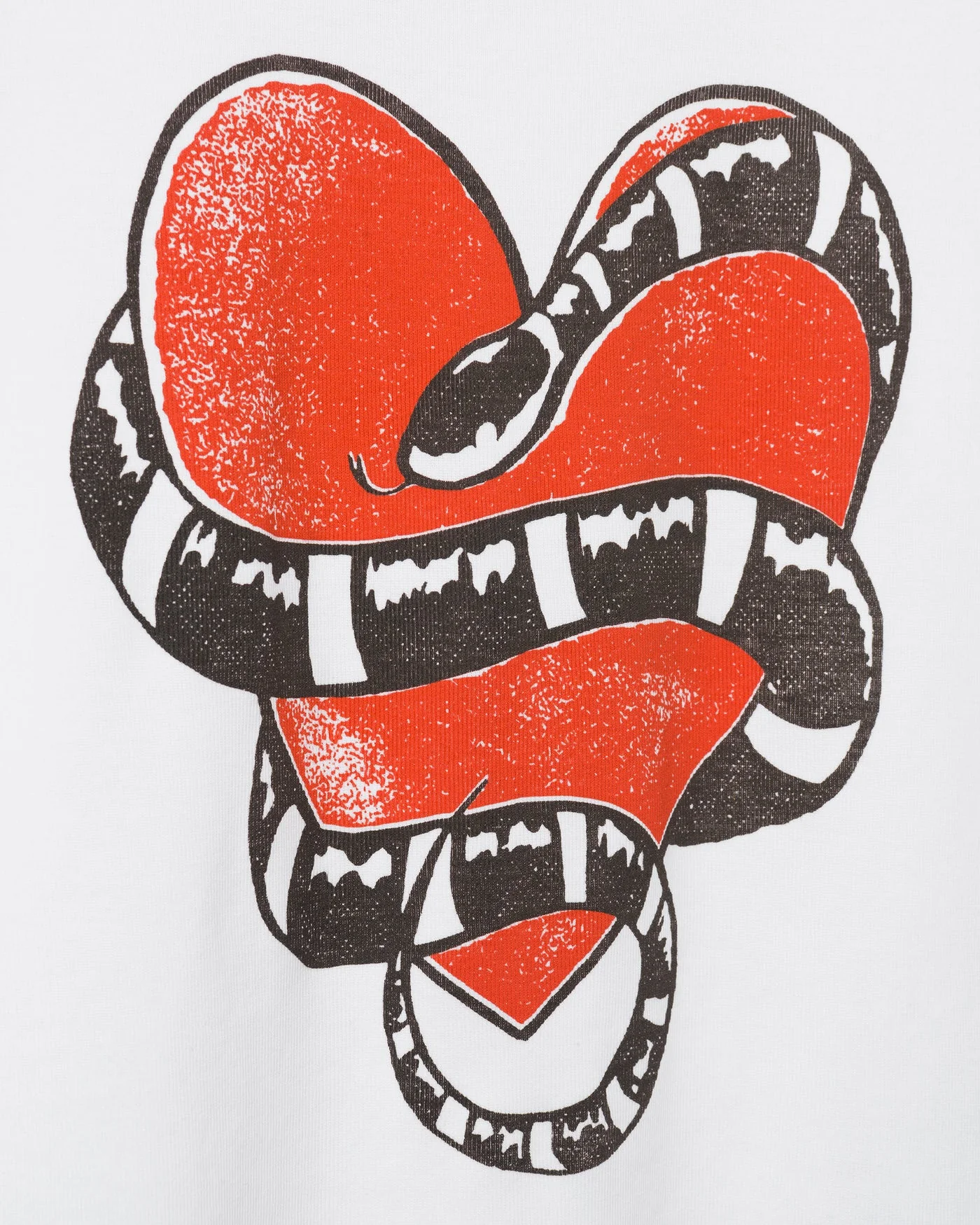 Women's Snake Heart Baby Tee - Image 5