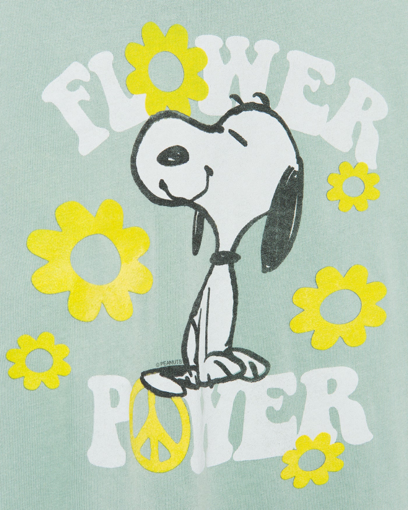 Women's Snoopy Flower Power Vintage Tee - Image 3
