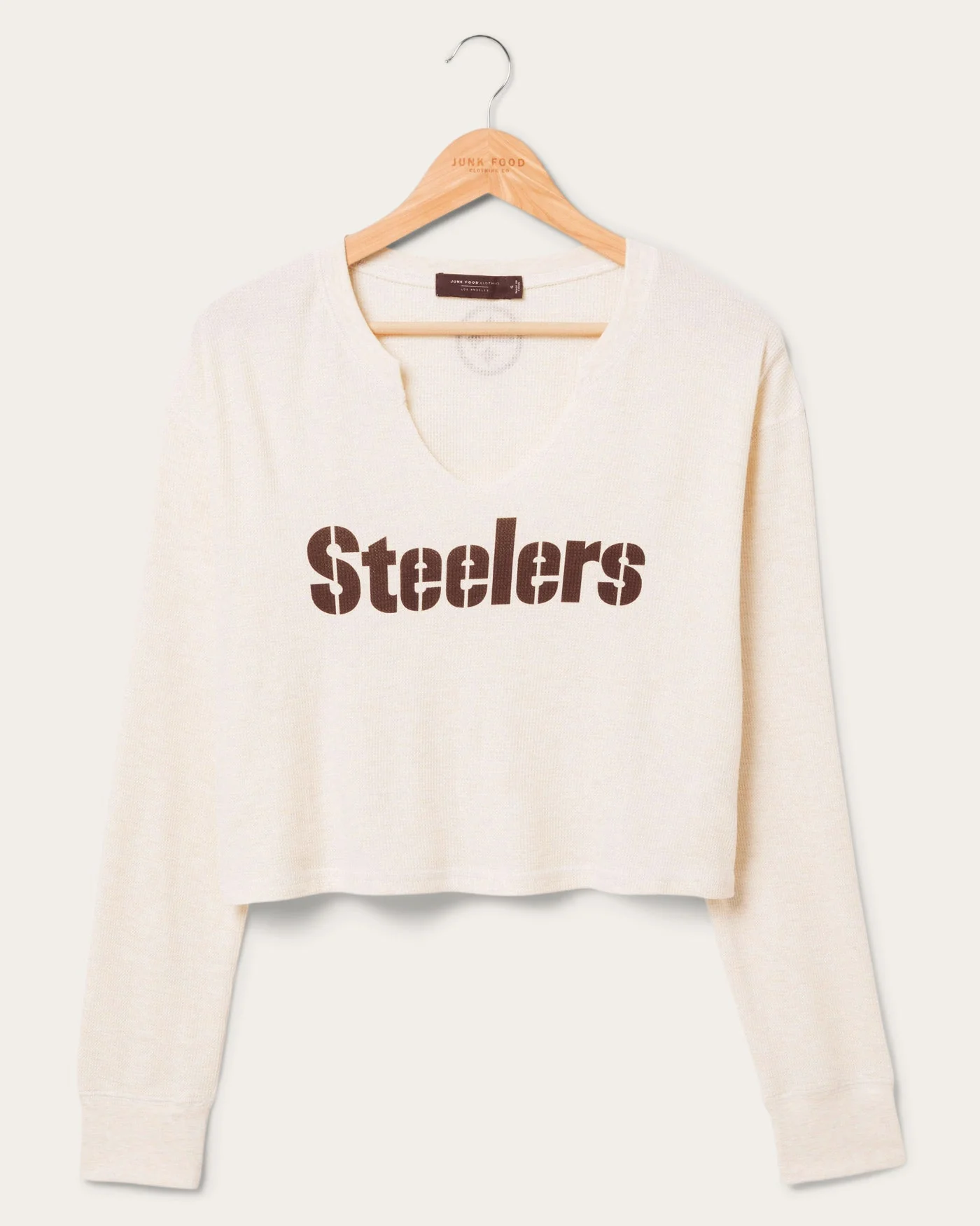 Women's Pittsburgh Steelers Sunday Crop Thermal