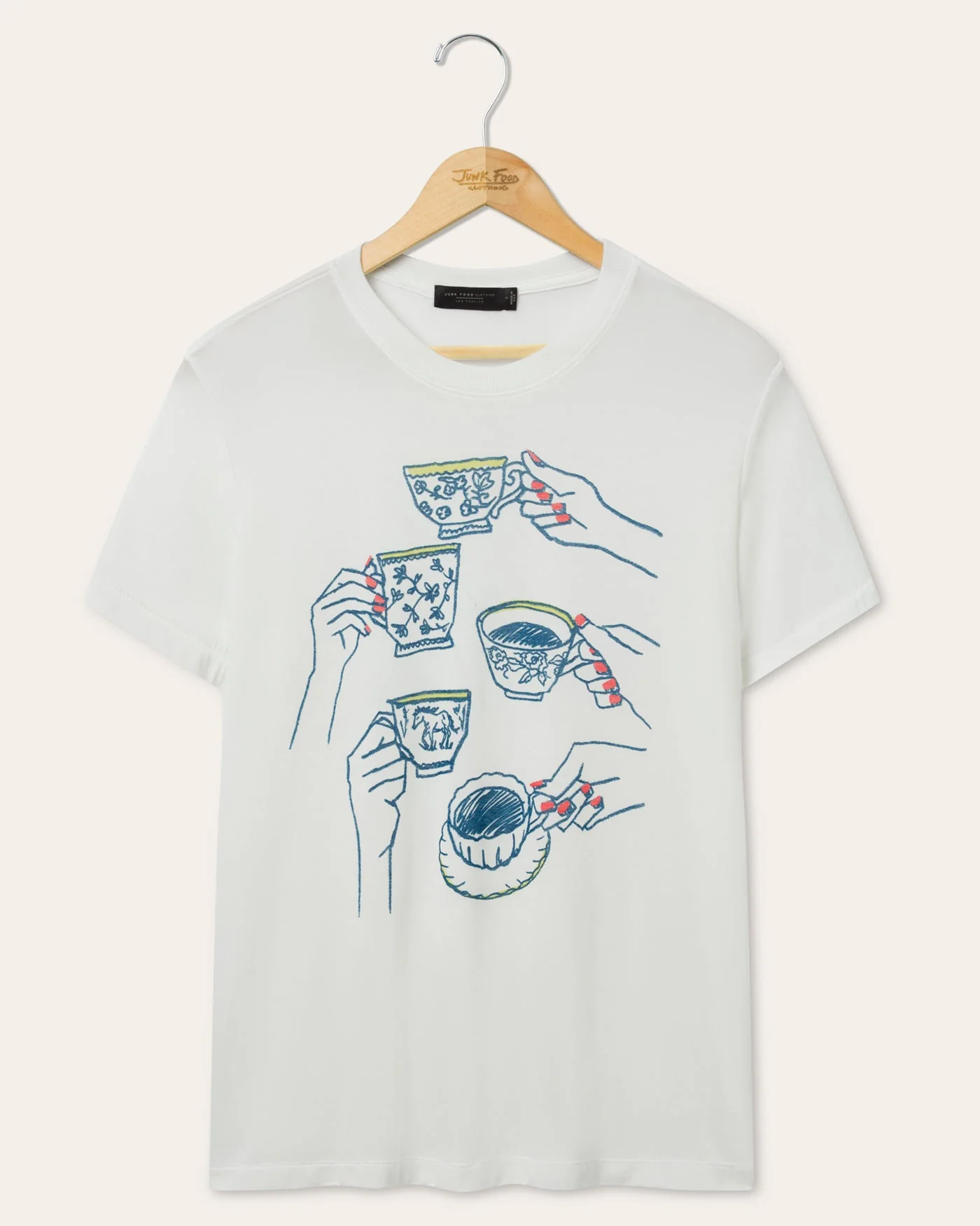 Women's Tea Party Vintage Tissue Tee
