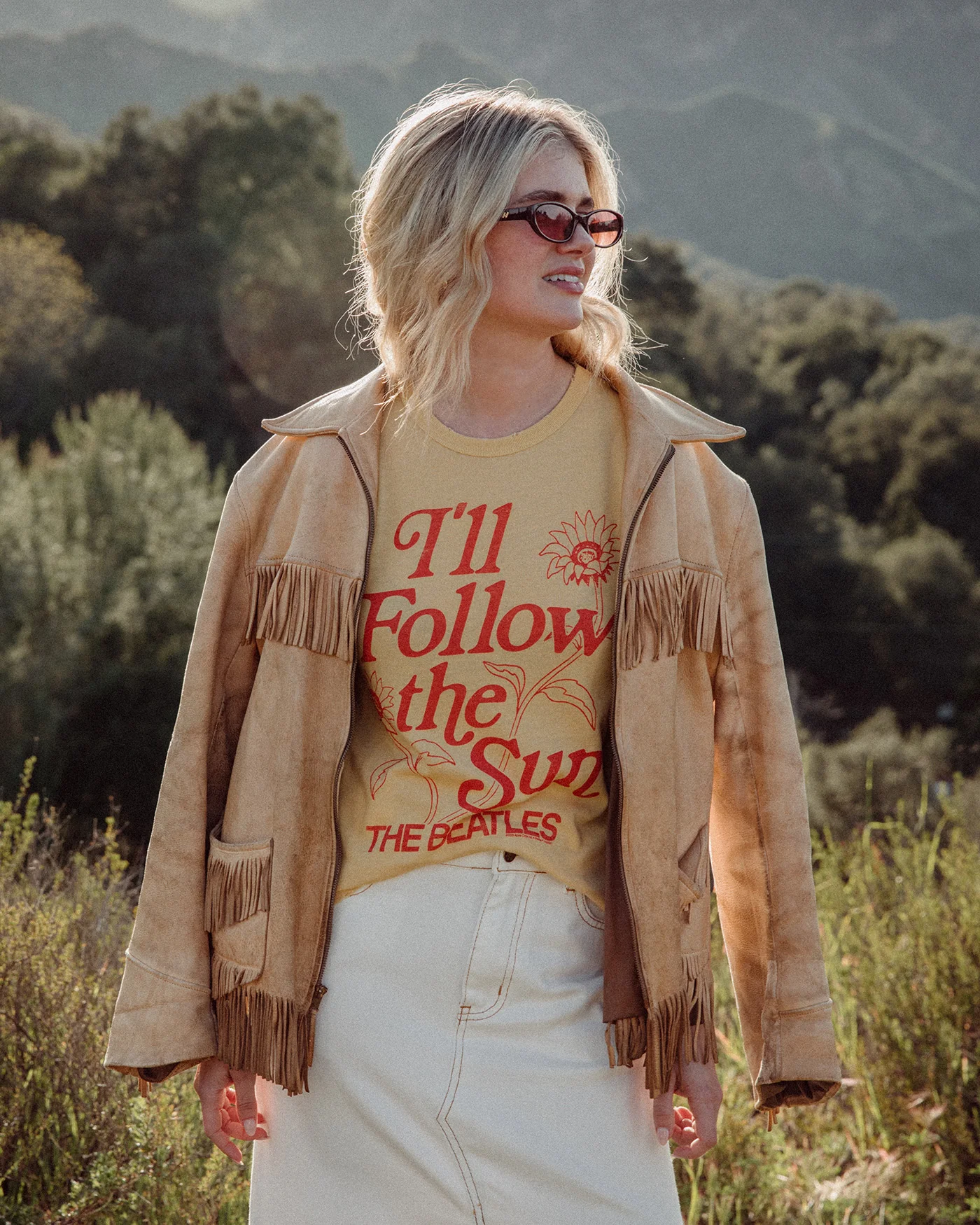 Women's The Beatles I'll Follow the Sun Original Tee - Image 2