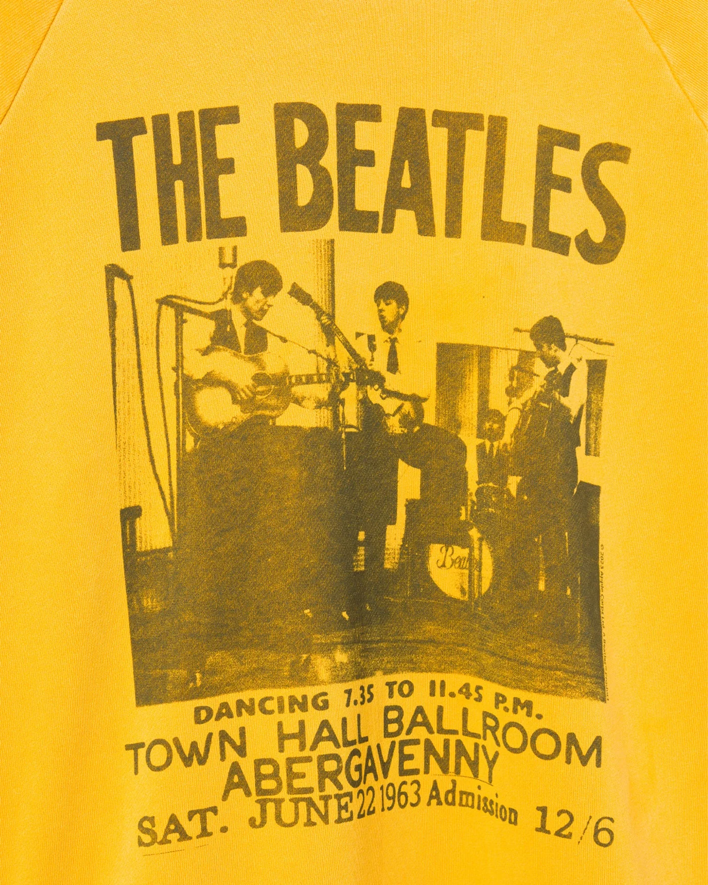 Women's The Beatles Vintage Raglan Pullover - Image 5