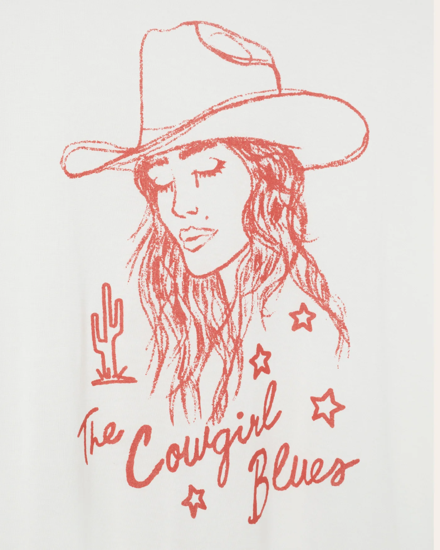 Women's The Cowgirl Blues Vintage Tissue Tee - Image 4