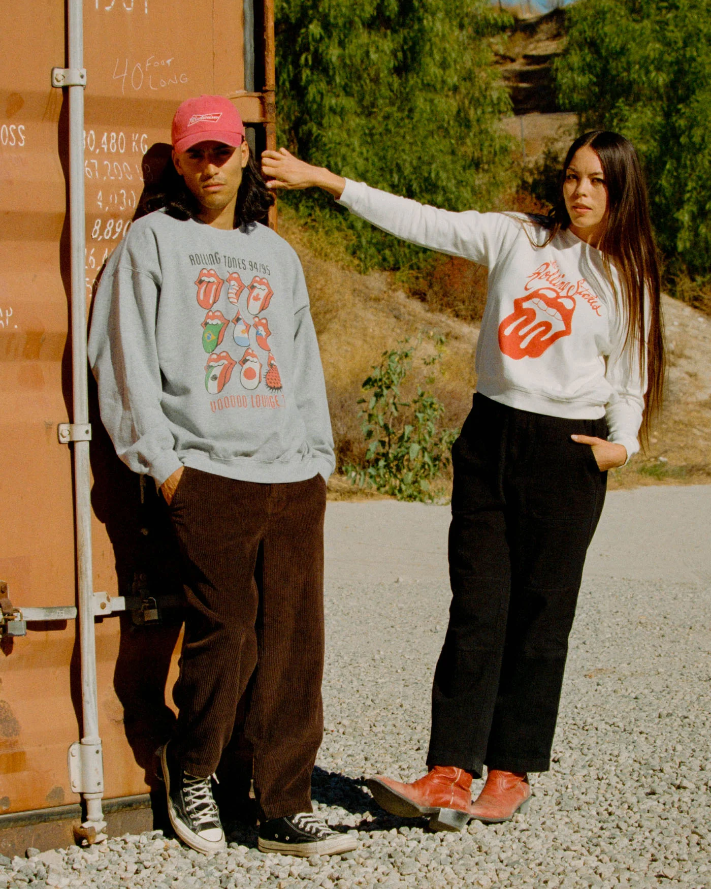 Women's The Rolling Stones Fort Collins Colorado Fleece Raglan - Image 2