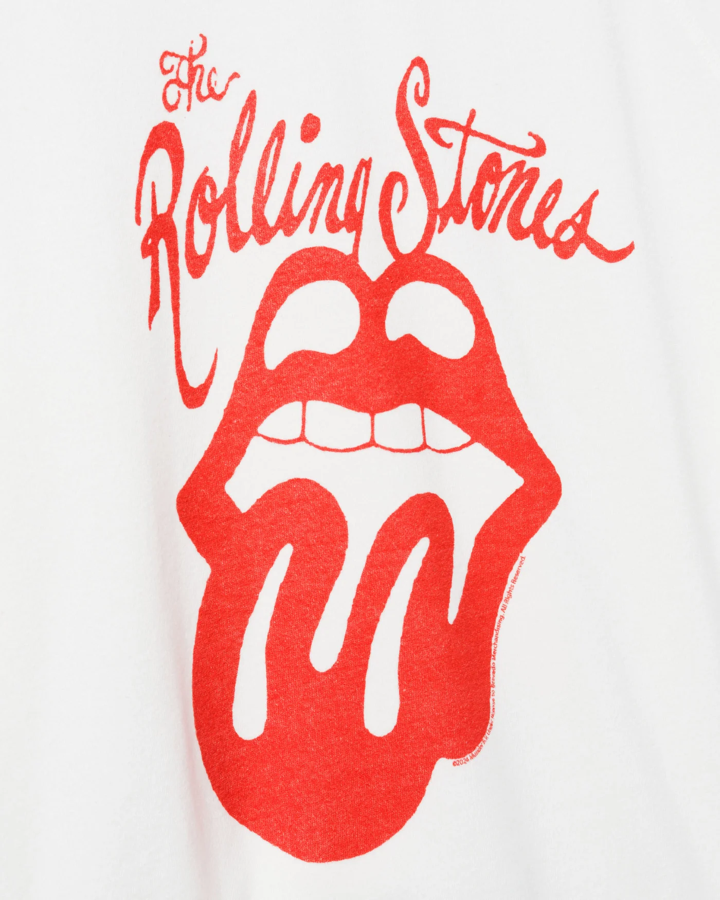 Women's The Rolling Stones Fort Collins Colorado Fleece Raglan - Image 5