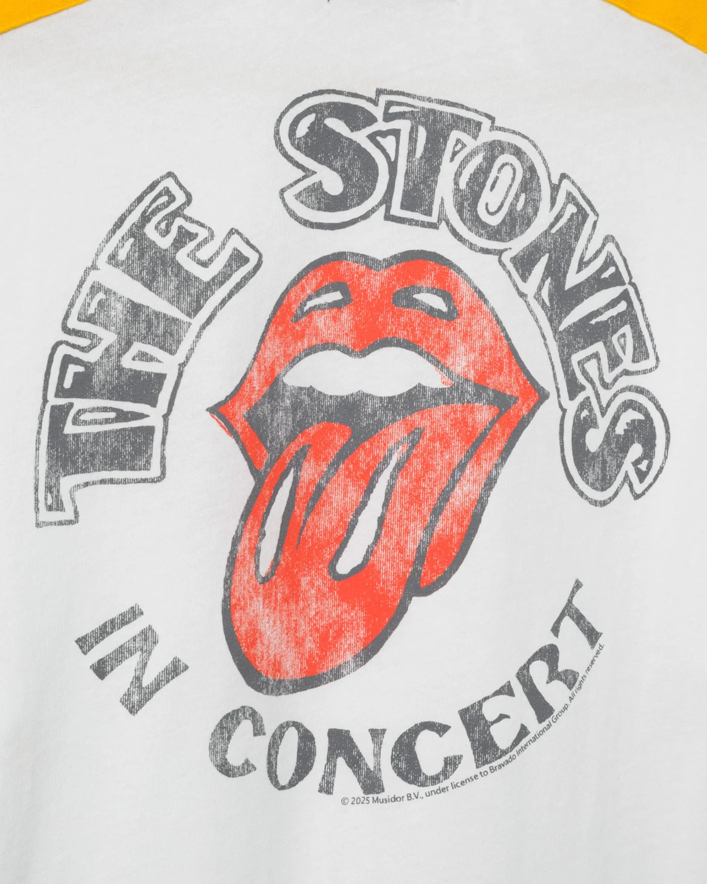 Women's The Rolling Stones Striped Crop Tee - Image 5