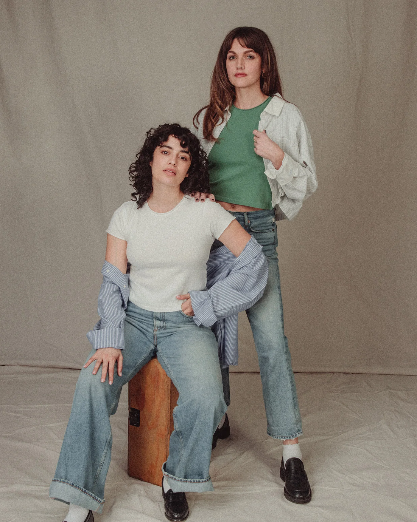 Womens Vintage Baby Tee - Image 2