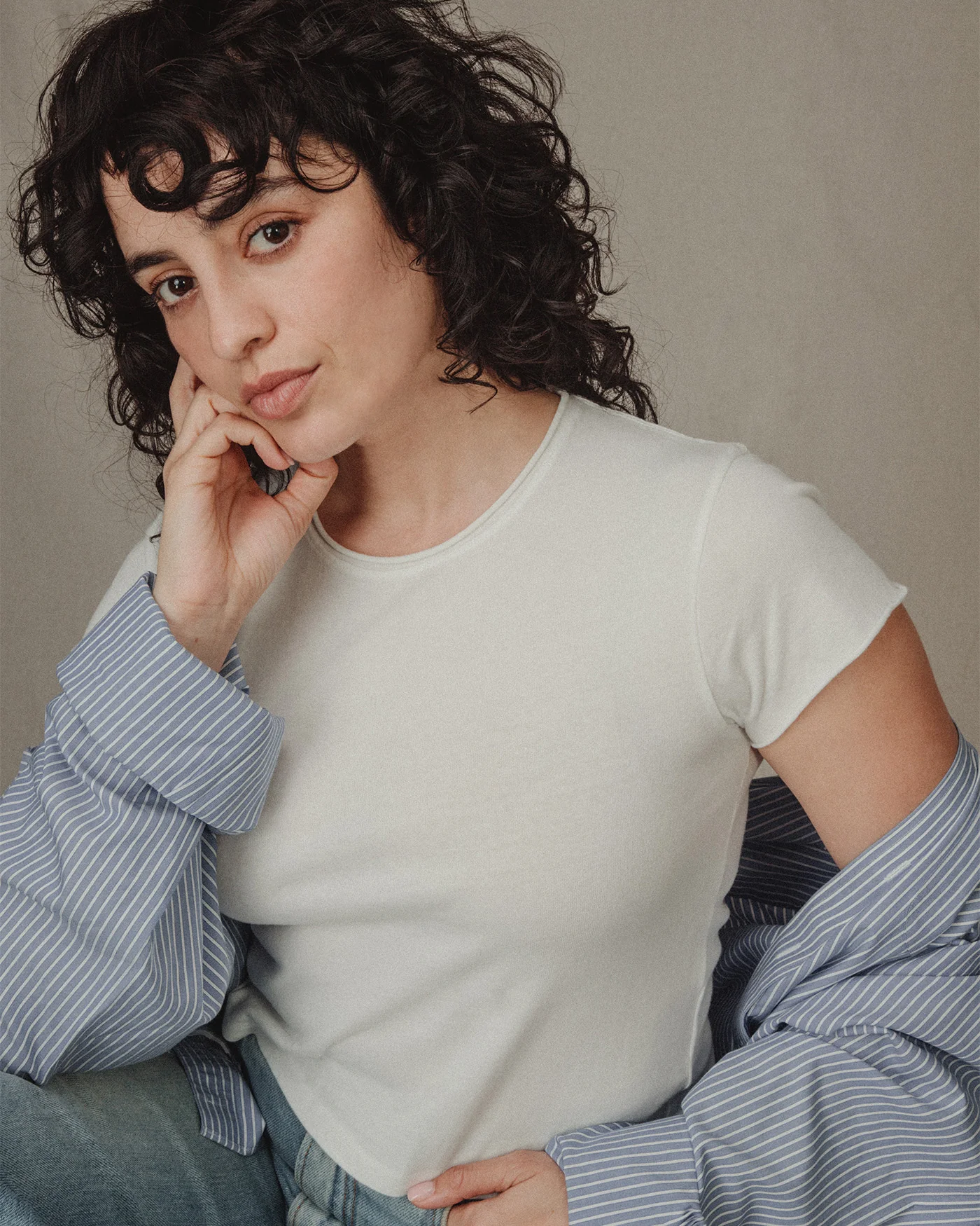 Womens Vintage Baby Tee - Image 3