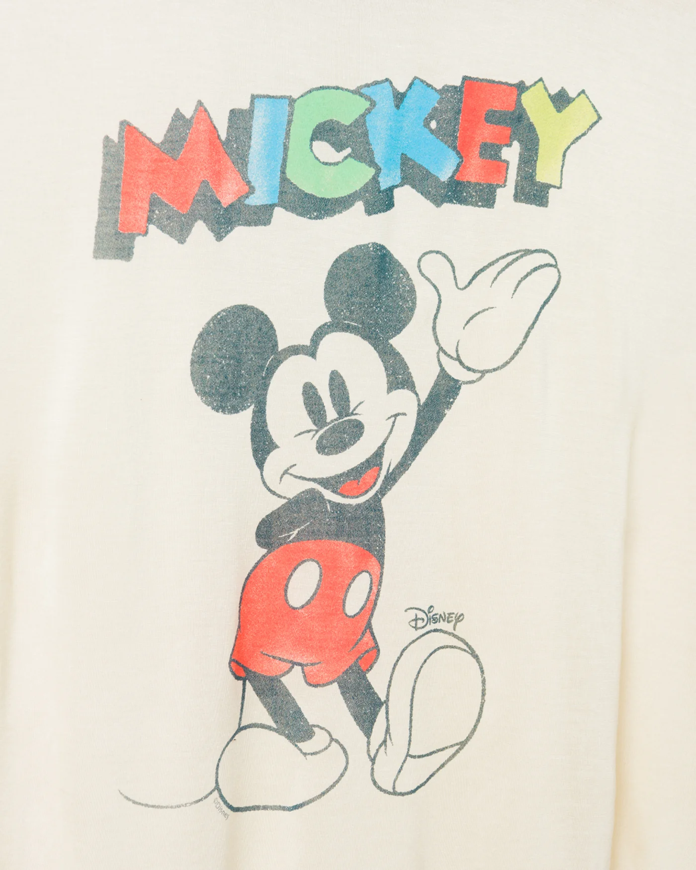 Women's Waving Mickey Vintage Tissue Tank - Image 5