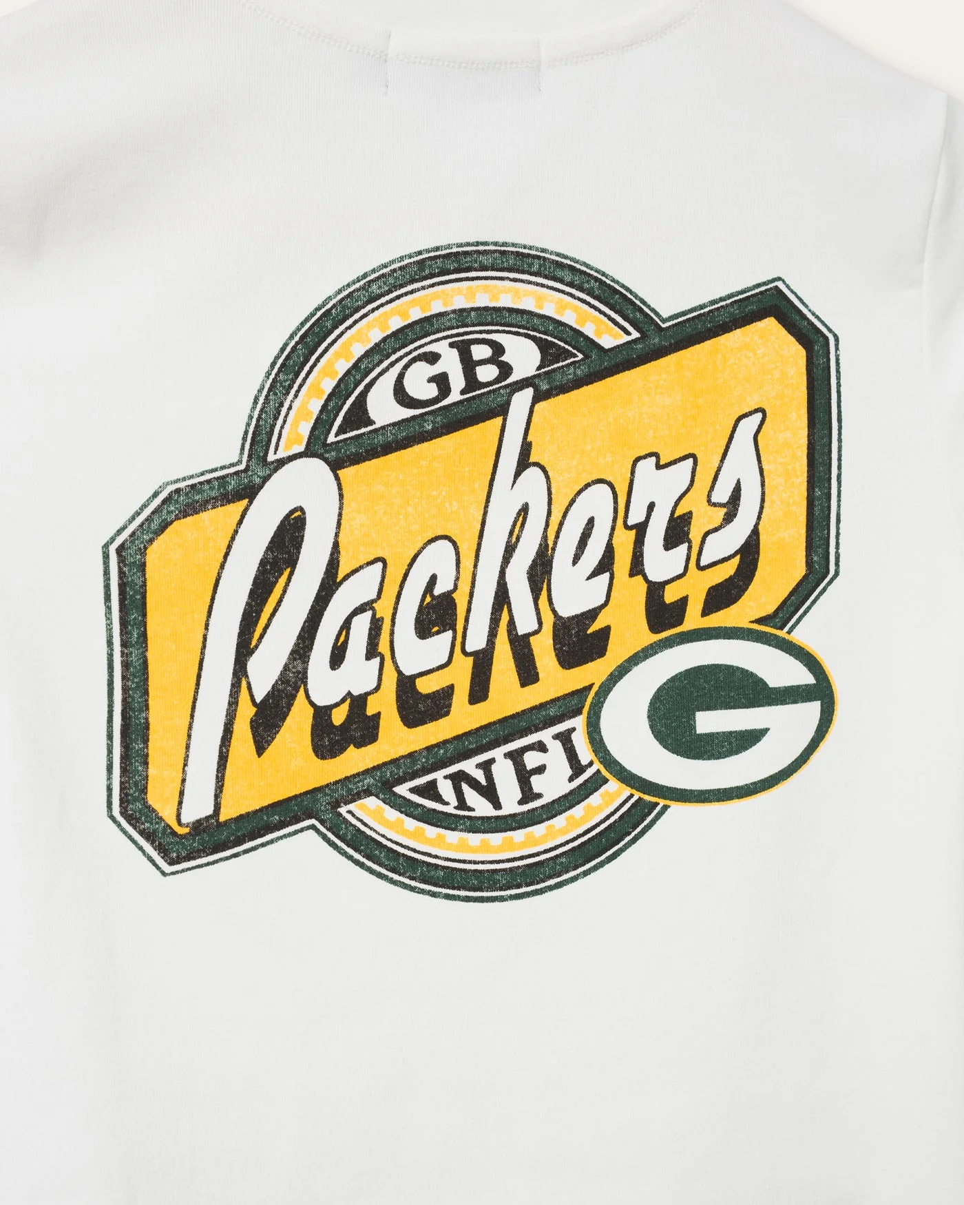 Women's Green Bay Packers Cheers Baby Tee - Image 3