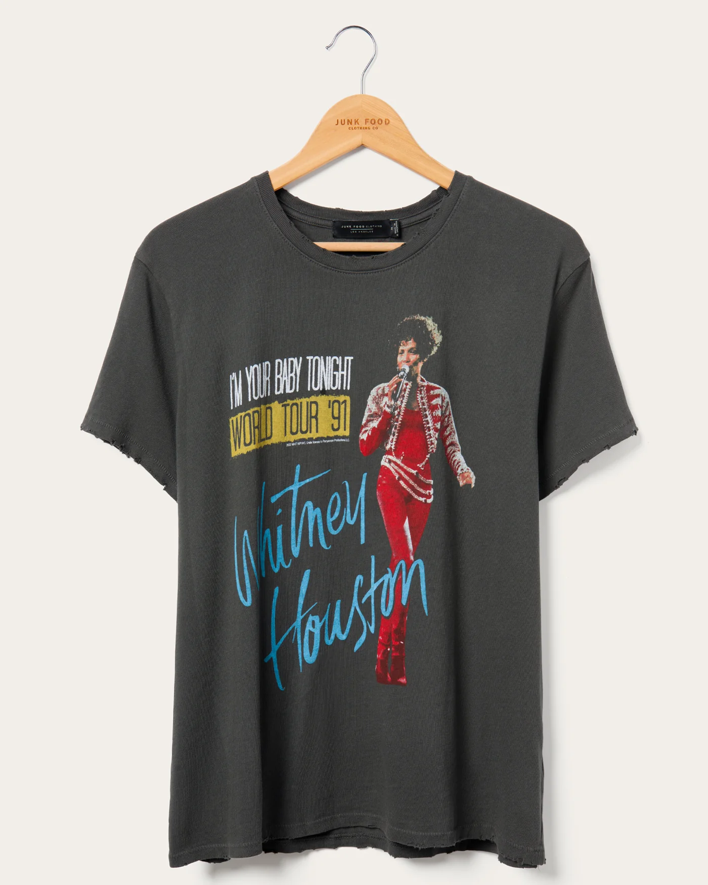 Women's Whitney Houston Im You Baby Tonight Vintage Tee