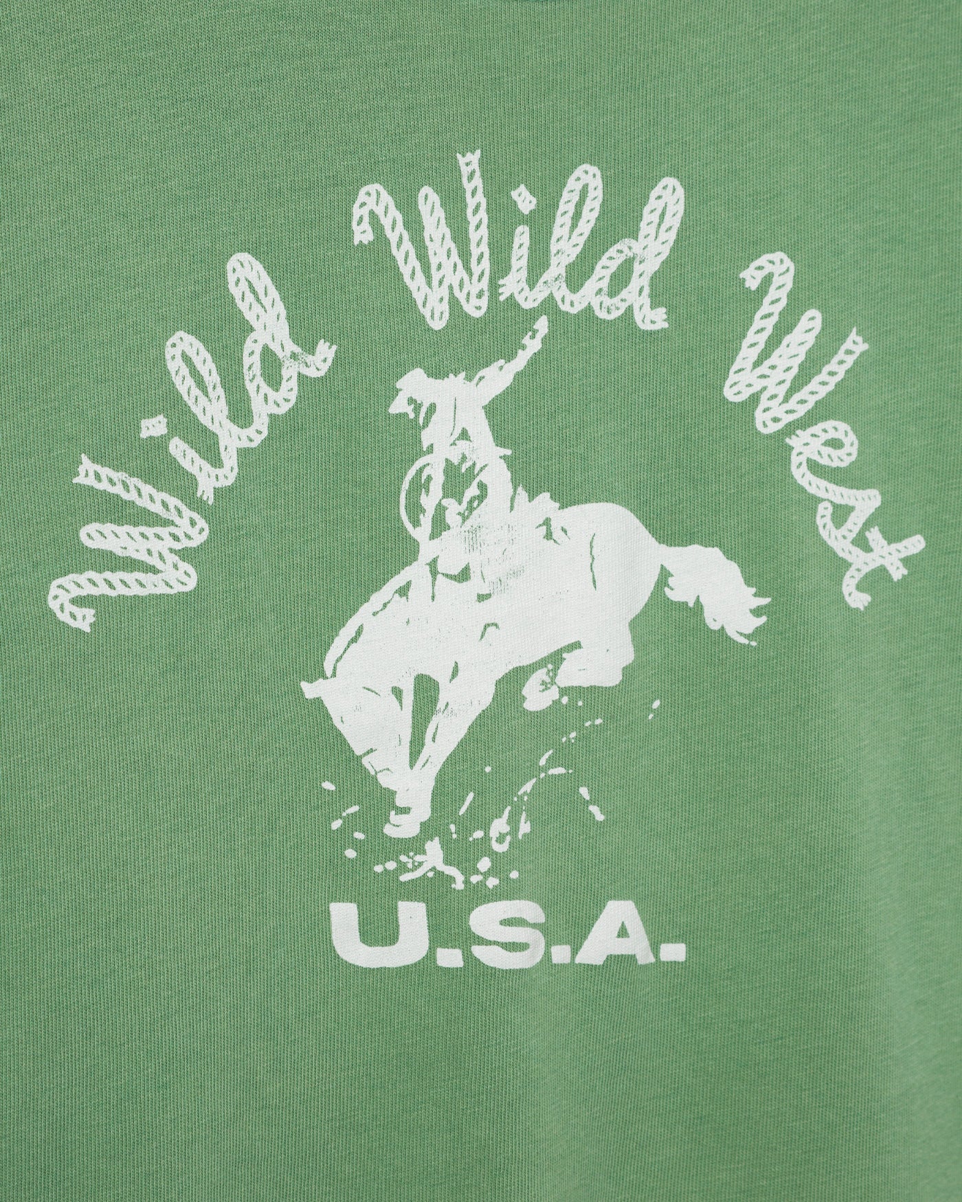 Women's Wild Wild West Vintage Baby Tee - Image 4