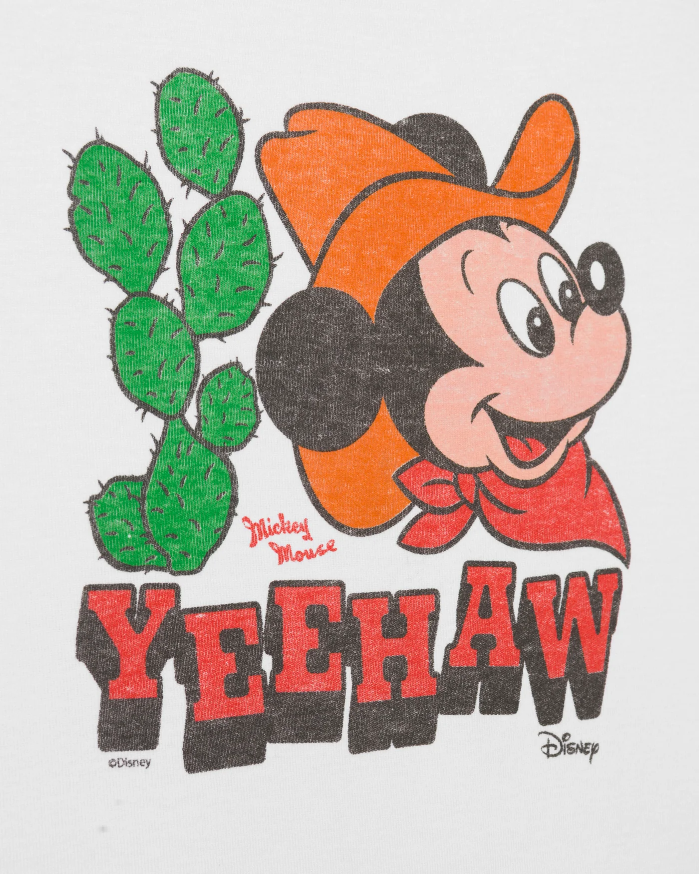 Women's Yeehaw Mickey Baby Raglan Tee - Image 5